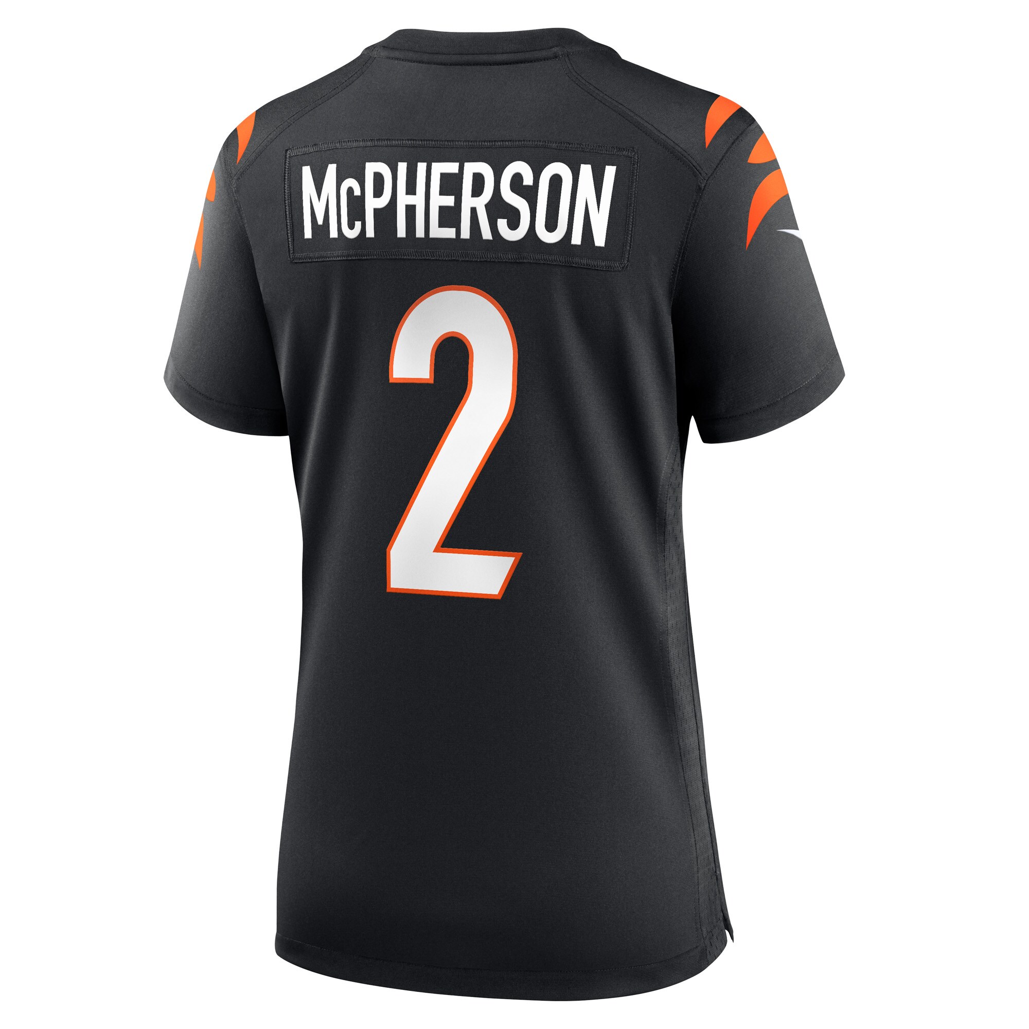 Cincinnati Bengals Evan McPherson Black Game NFL Jersey Women's