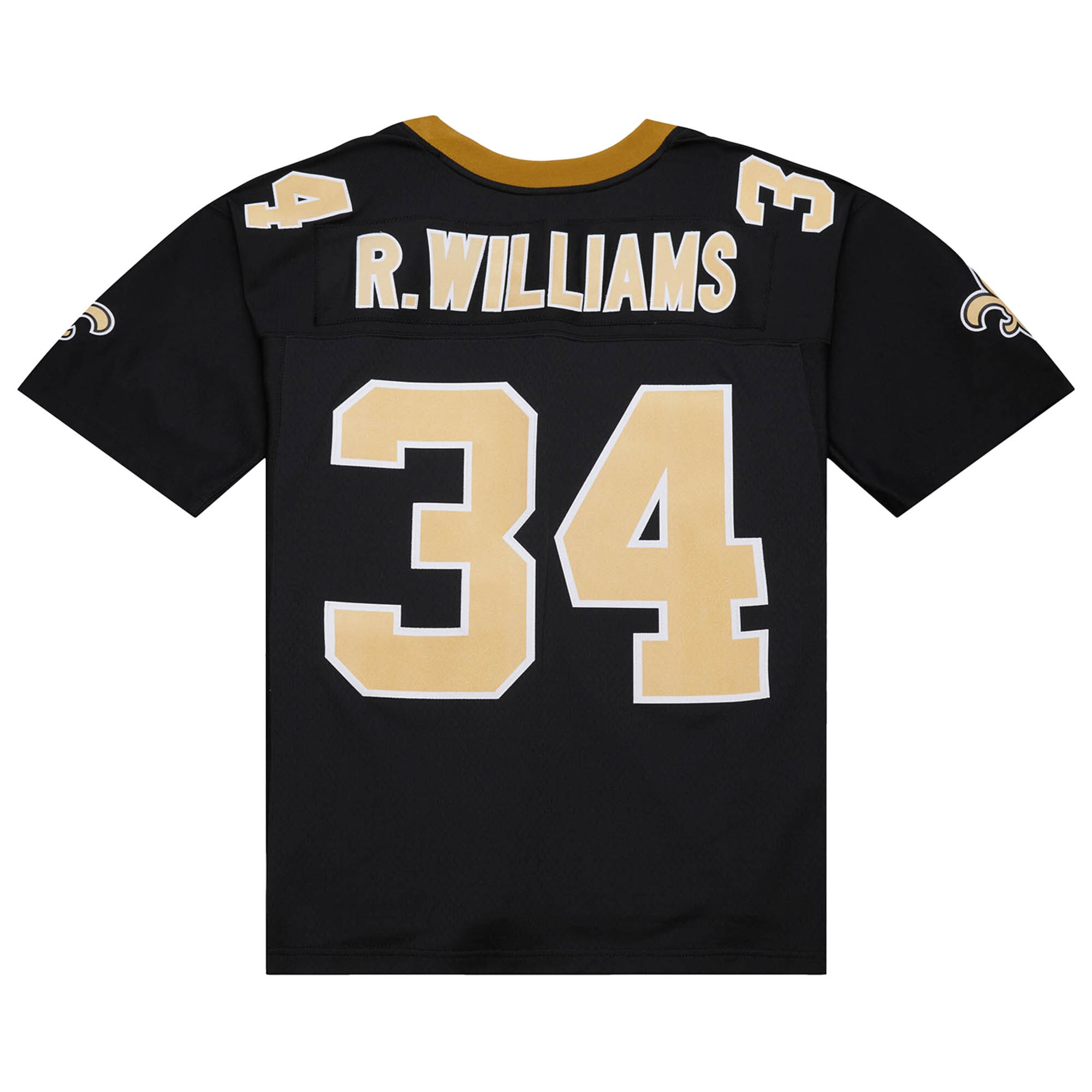 New Orleans Saints Ricky Williams Mitchell Ness Black 1999 Legacy NFL Jersey Men's