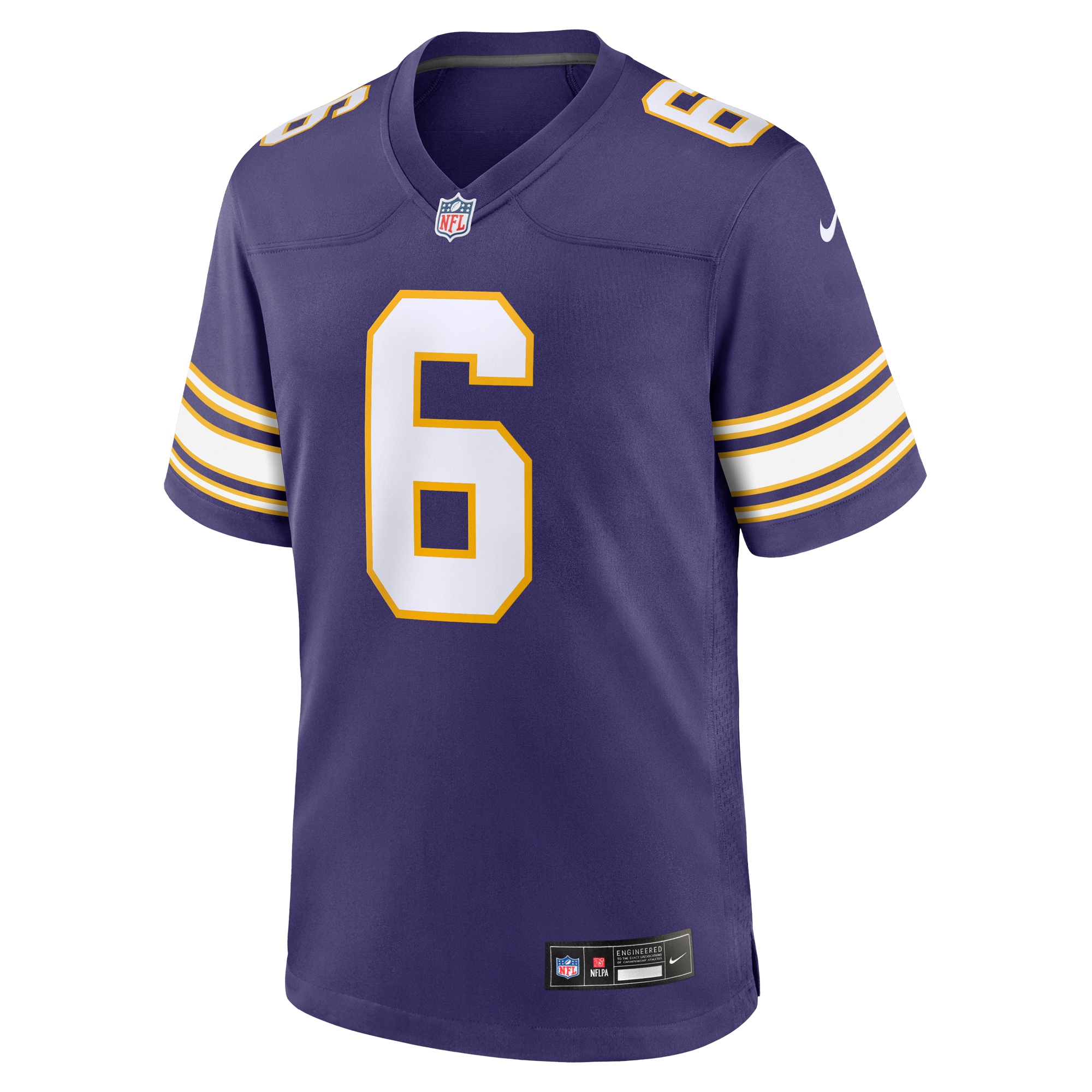 Minnesota Vikings Lewis Cine Purple Classic Player Game NFL Jersey Men's