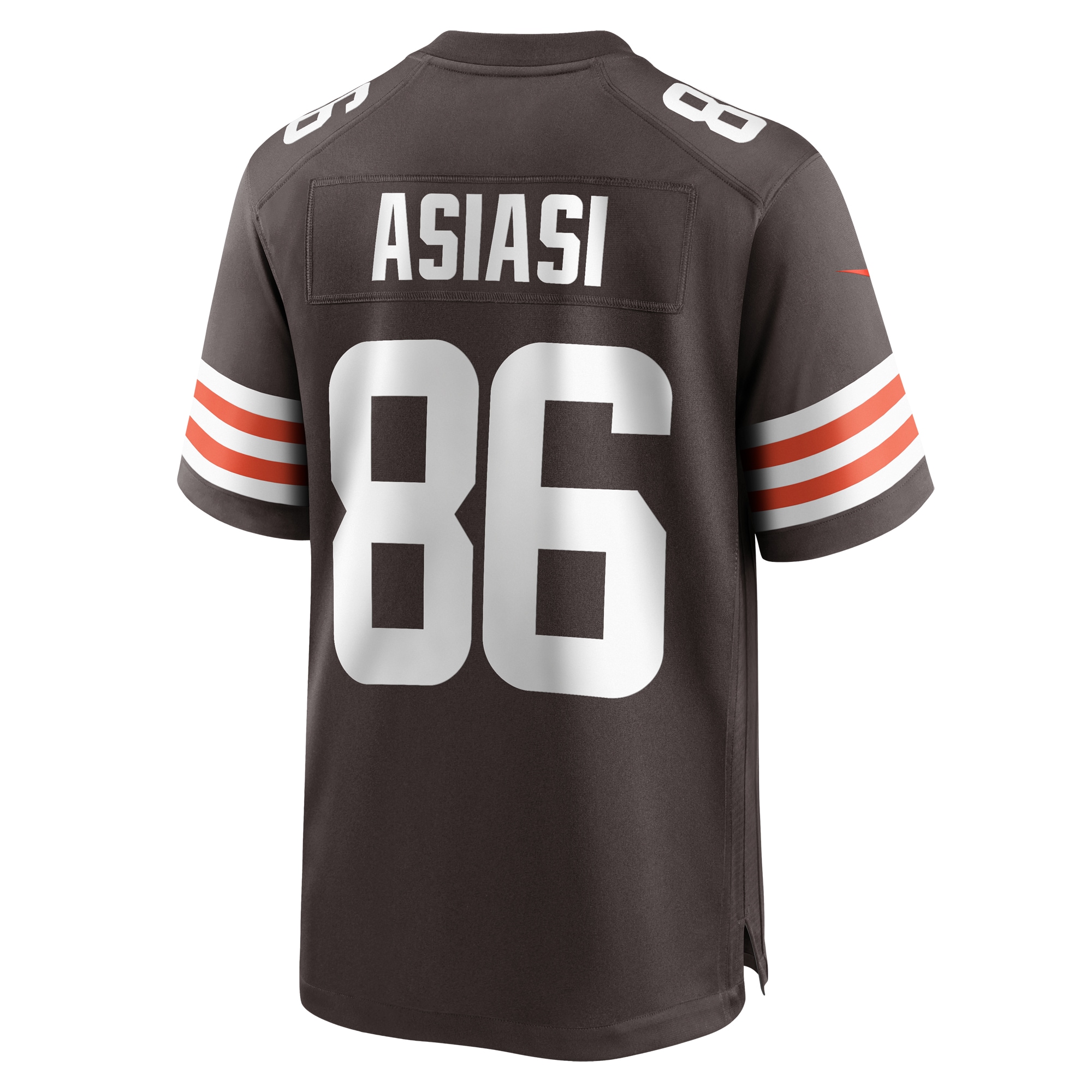 Cleveland Browns Devin Asiasi Brown Game NFL Jersey Men's