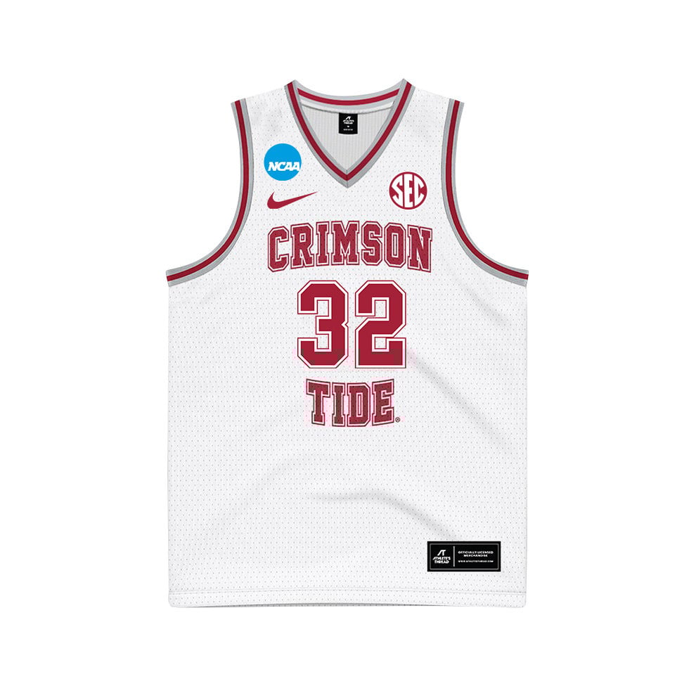 Kai Spears 32 Alabama Crimson Tide 2024 White Unisex NCAA Jersey Unisex
