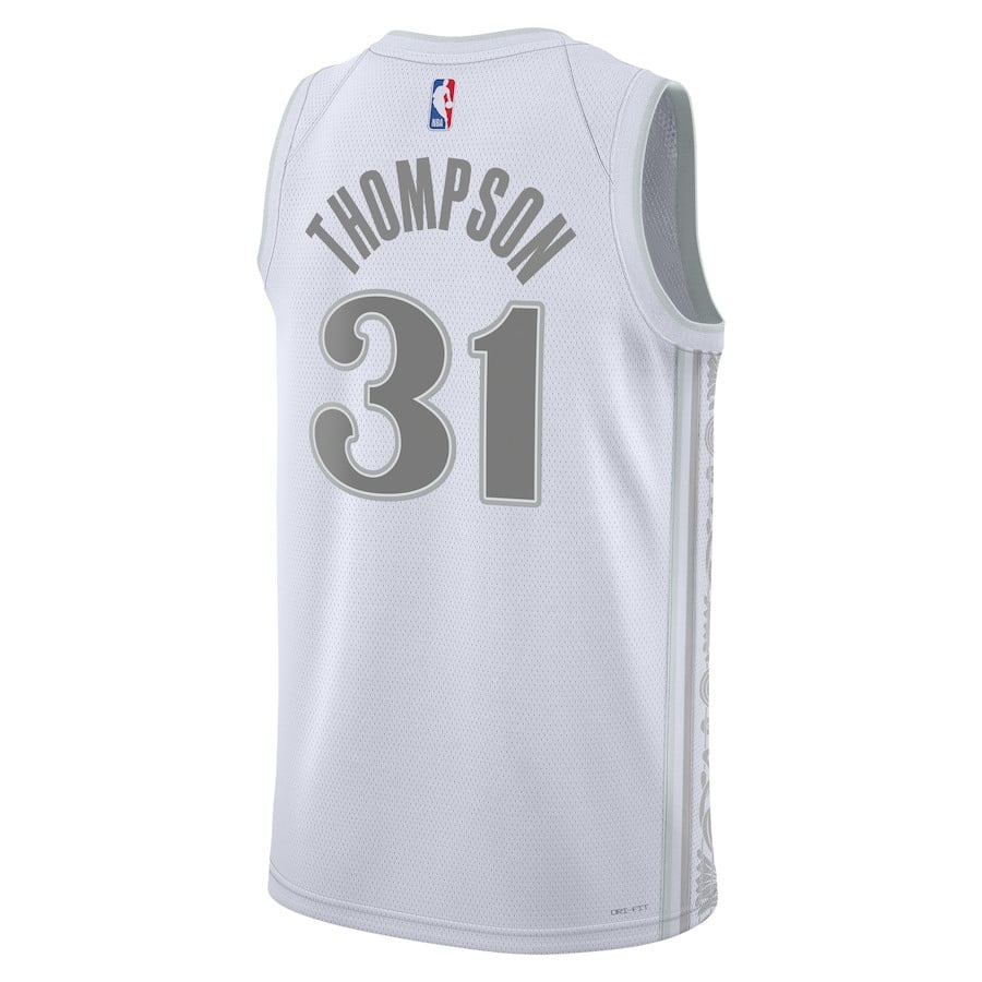 Klay Thompson 31 Dallas Mavericks Unisex 2024/25 Swingman Player City Editio White NBA Jersey Unisex
