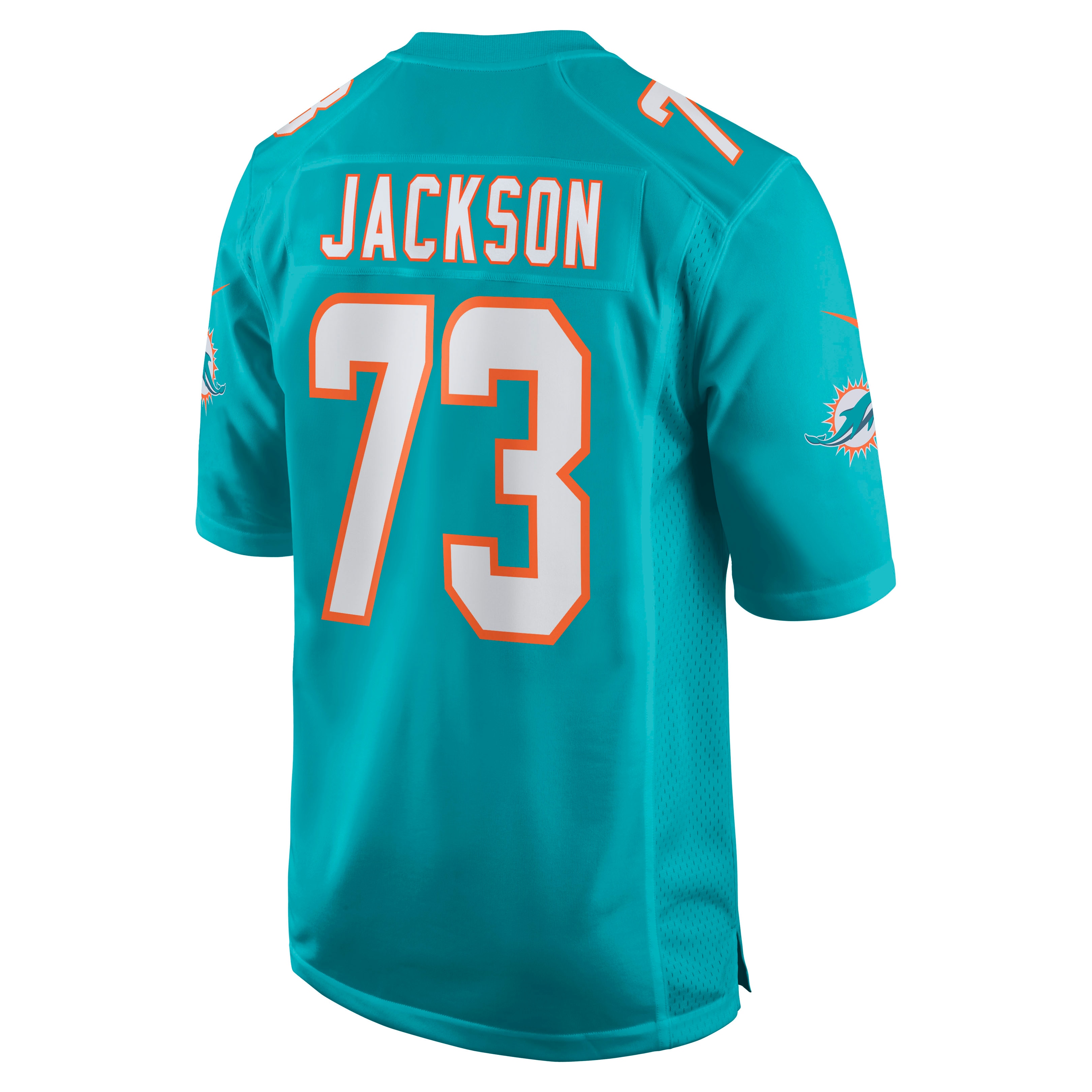Miami Dolphins Austin Jackson Aqua Player Game NFL Jersey Men's