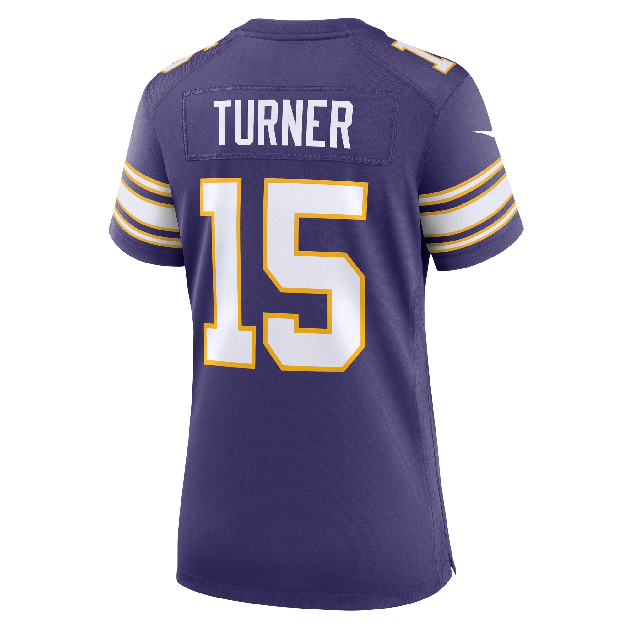 Minnesota Vikings Dallas Turner Purple Alternate Game NFL Jersey Women's
