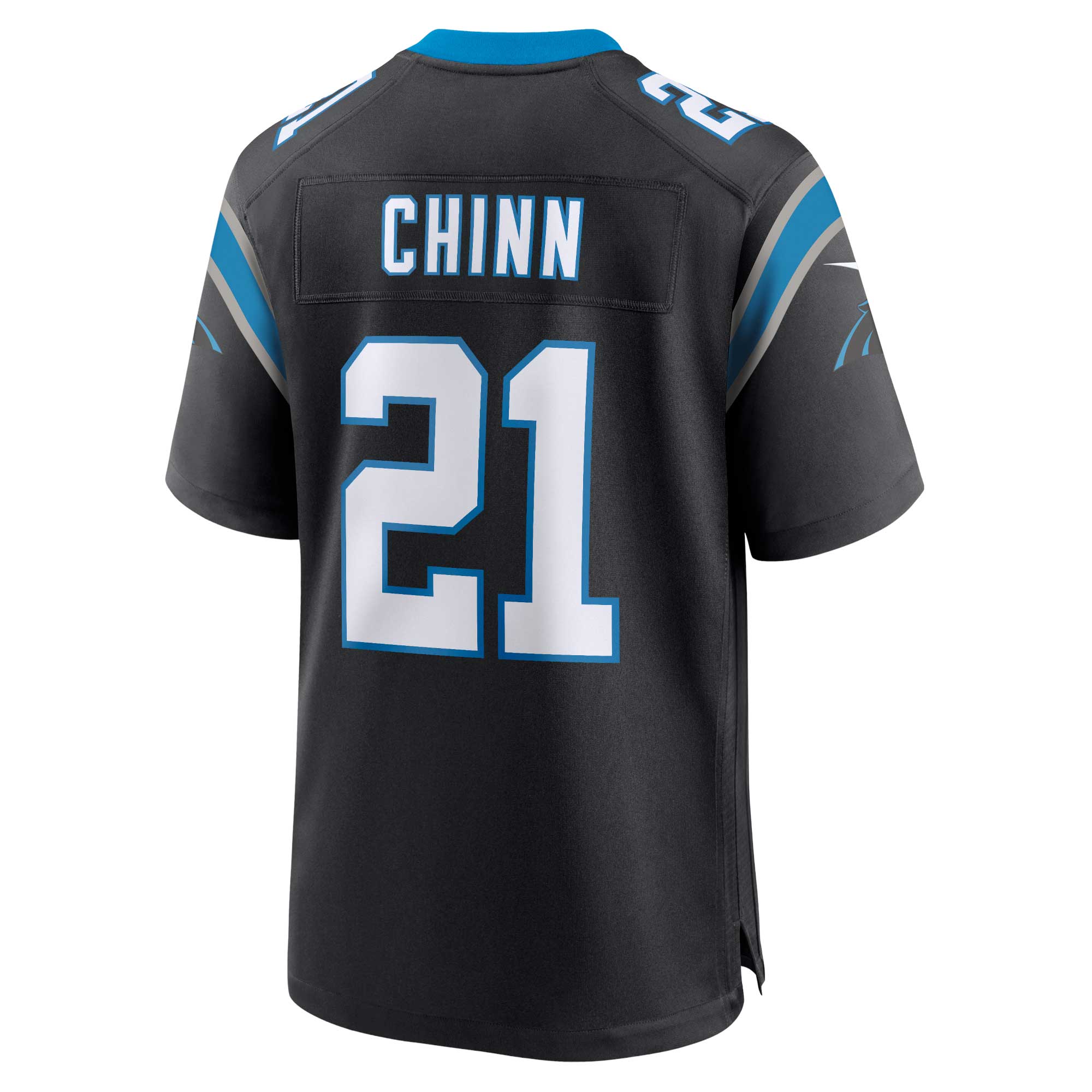 Carolina Panthers Jeremy Chinn Black Game NFL Jersey Men's
