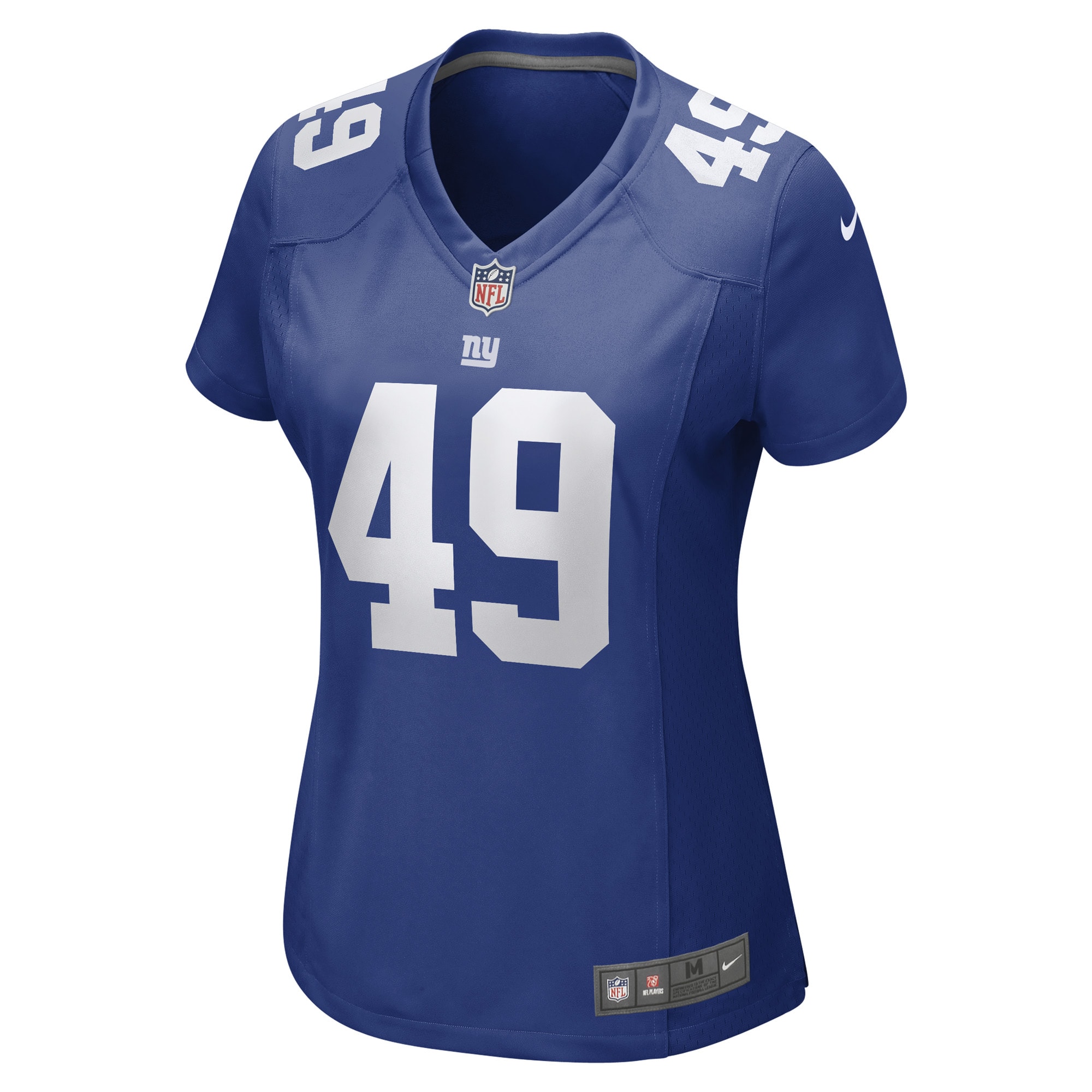 New York Giants Tomon Fox Royal Game Player NFL Jersey Women's