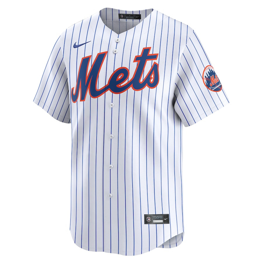 New York Mets Home Limited White MLB Jersey Youth