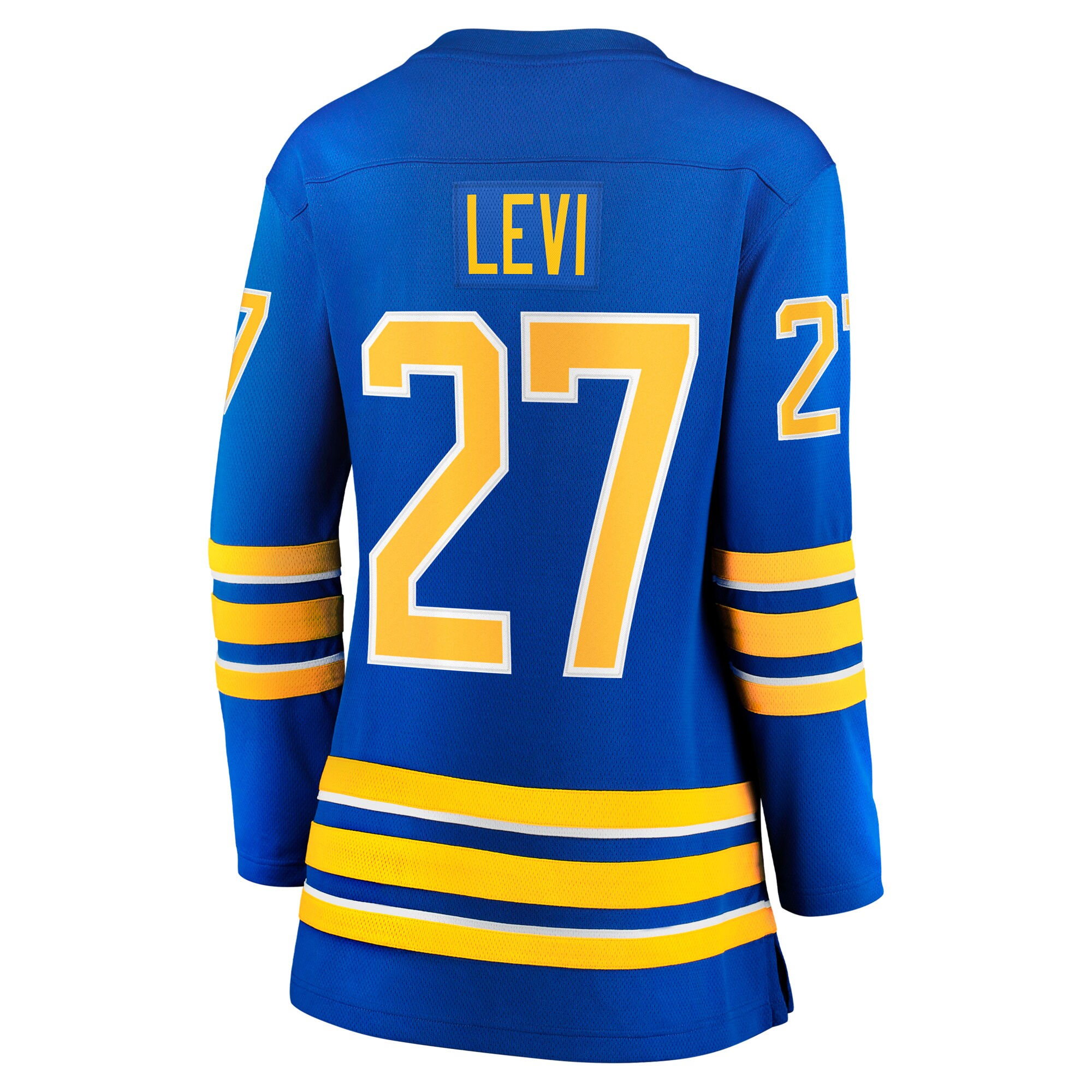 Buffalo Sabres Devon Levi Royal Home Breakaway Player NHL Jersey Women's