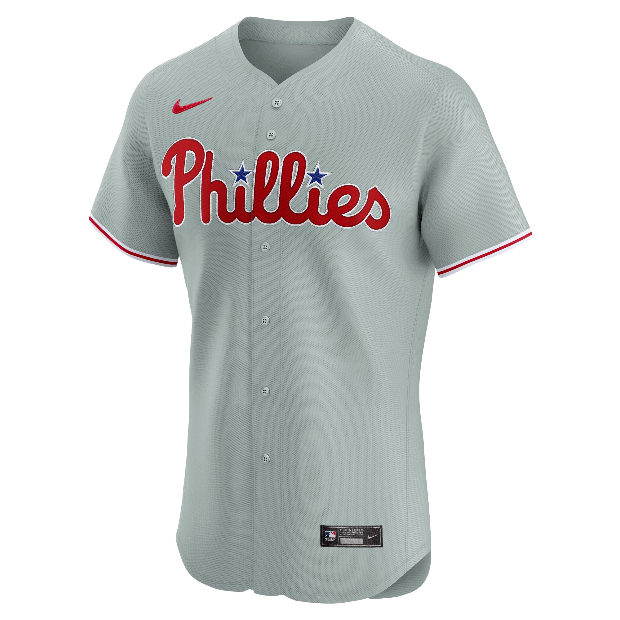 Philadelphia Phillies Trea Turner Gray Road Elite Player MLB Jersey Men's