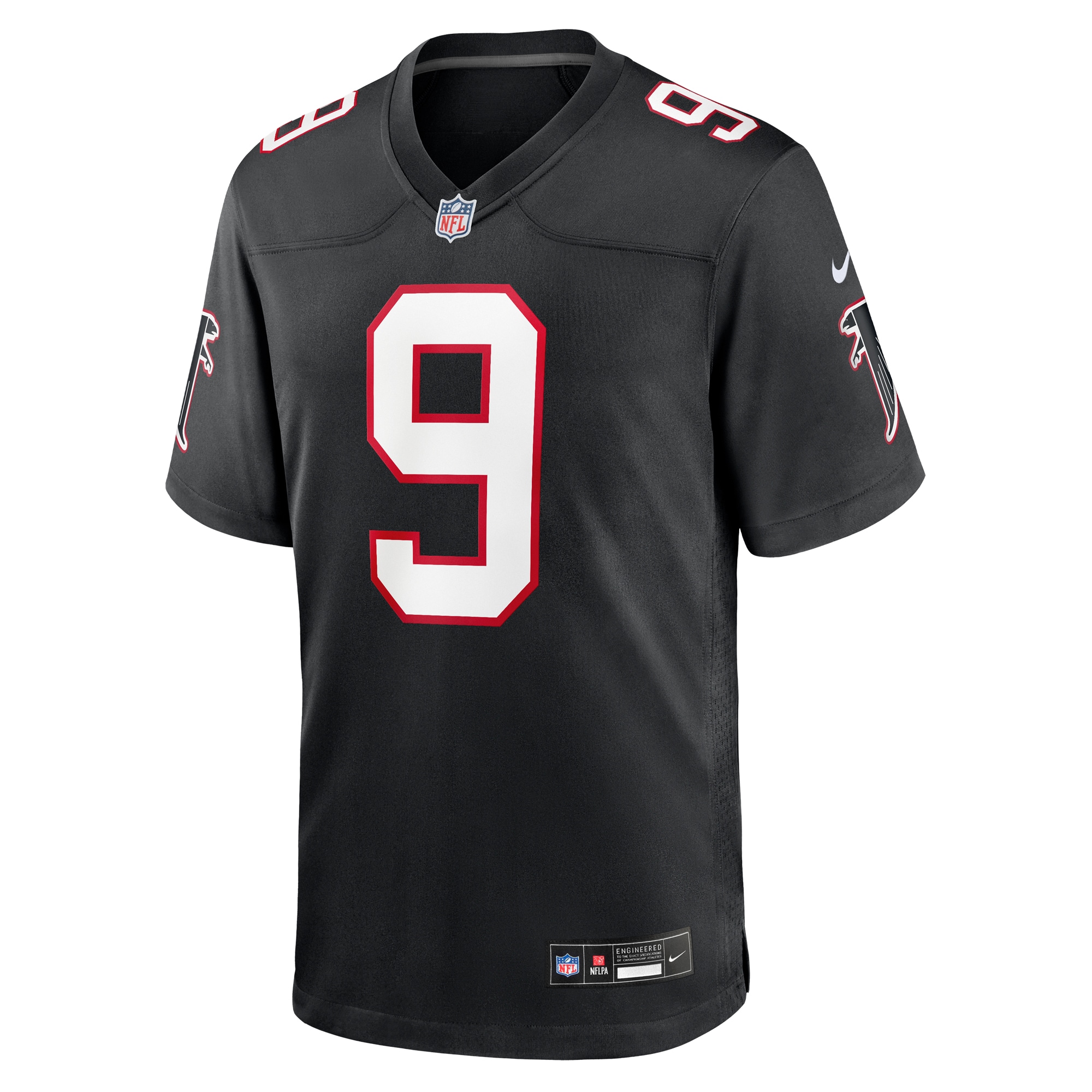 Atlanta Falcons Michael Penix Jr. Black Throwback Game NFL Jersey Men's