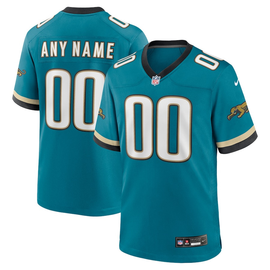 Jacksonville Jaguars Prowler Throwback Player Game Custom Teal NFL Jersey Men's
