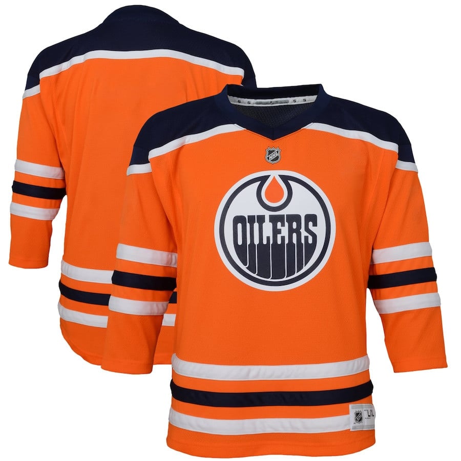 Edmonton Oilers Home Breakaway NHL Jersey Youth