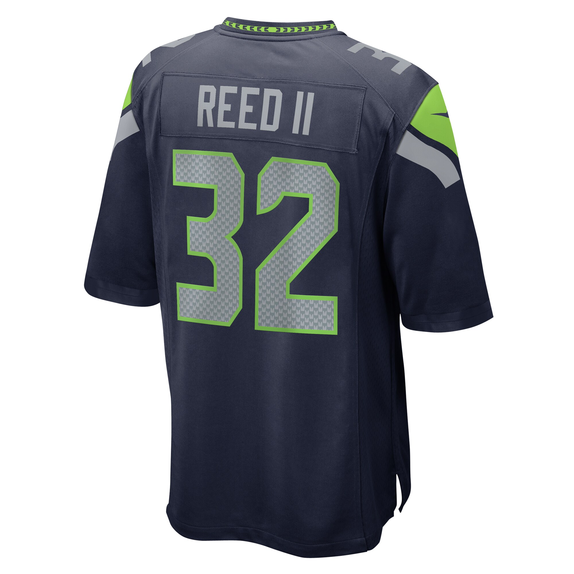 Seattle Seahawks Jerrick Reed II College Navy Game NFL Jersey Men's