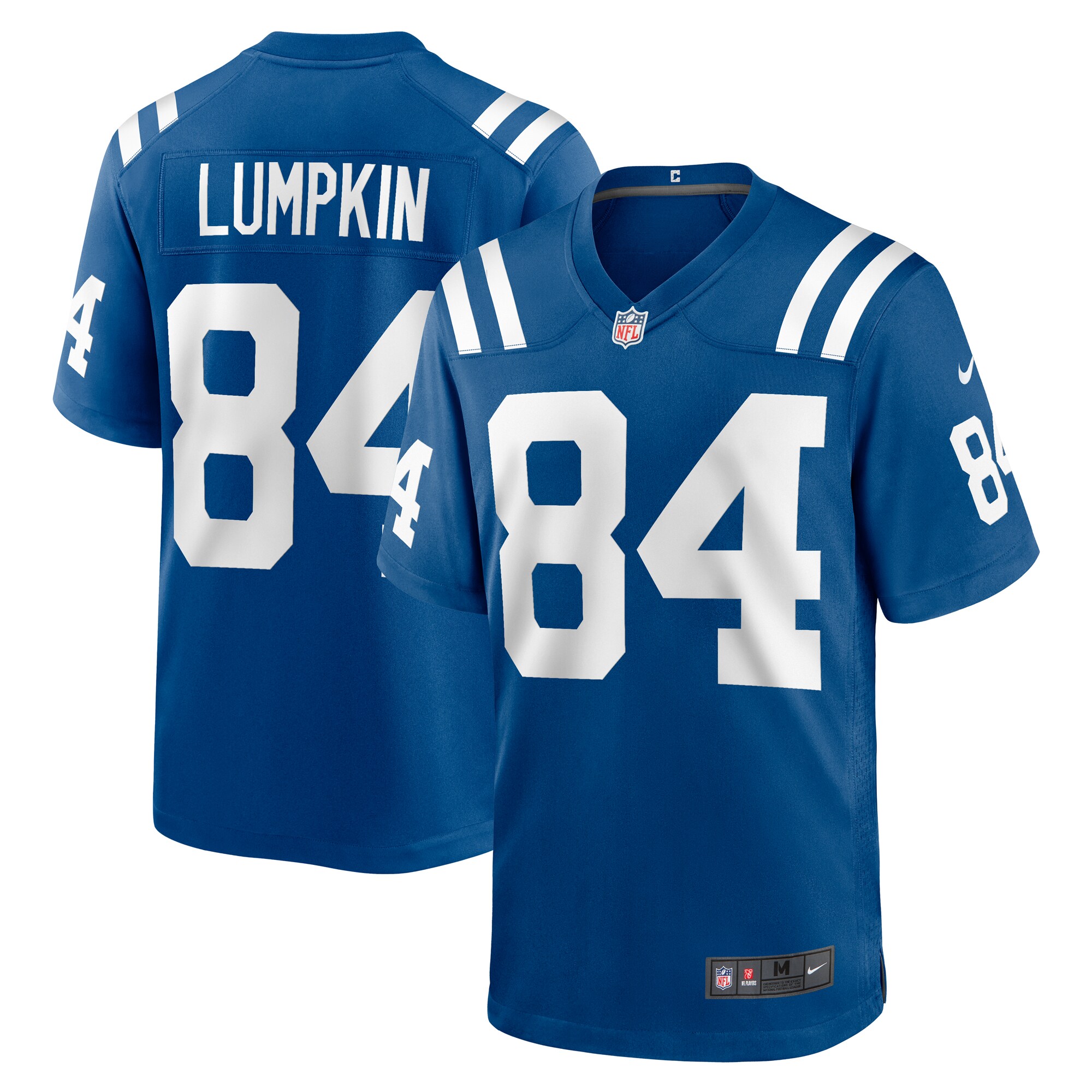 Indianapolis Colts Johnny Lumpkin Royal Team Game NFL Jersey Men's