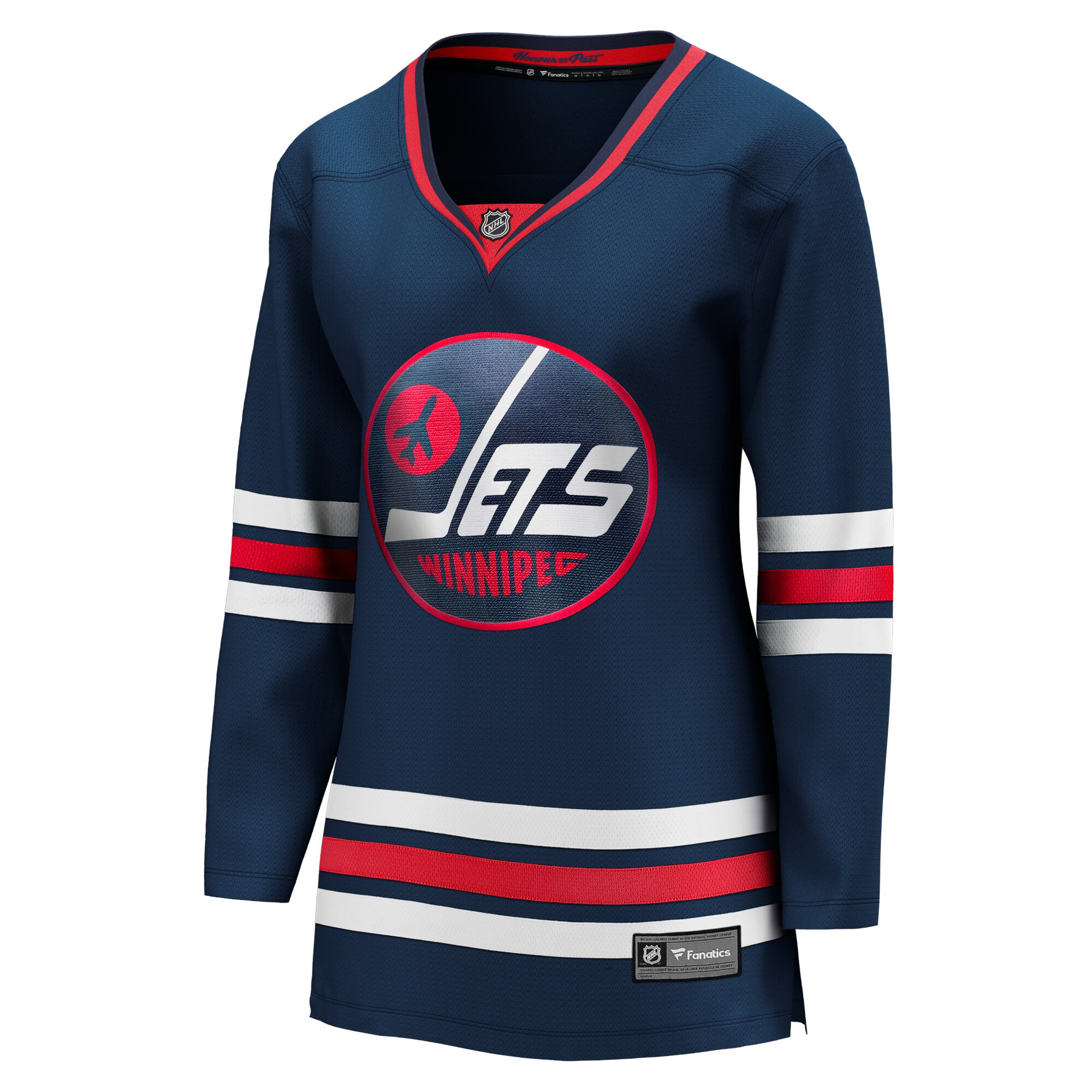 Winnipeg Jets Navy Alternate Premier Breakaway Player NHL Jersey Women's
