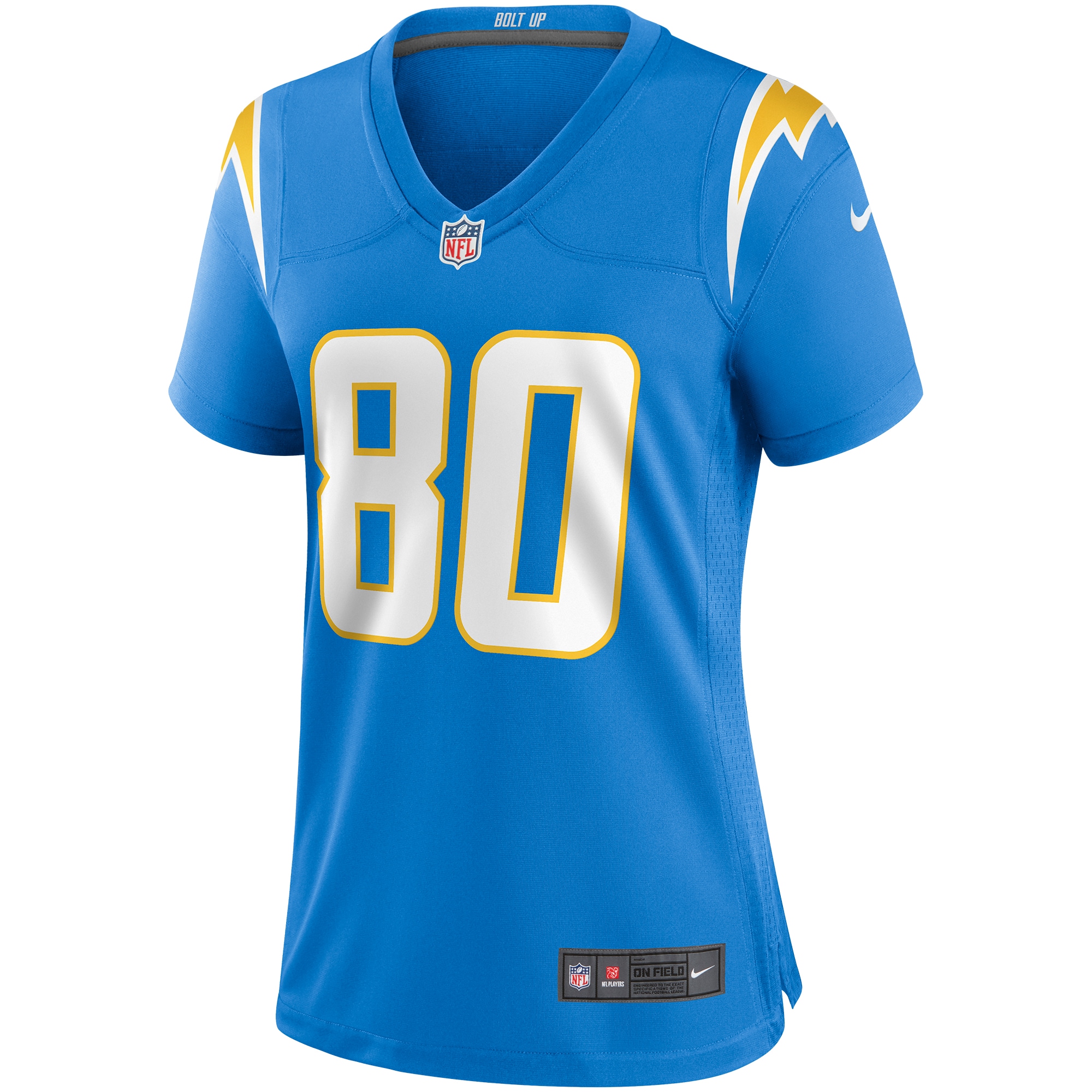 Los Angeles Chargers Kellen Winslow Powder Blue Game Retired Player NFL Jersey Women's