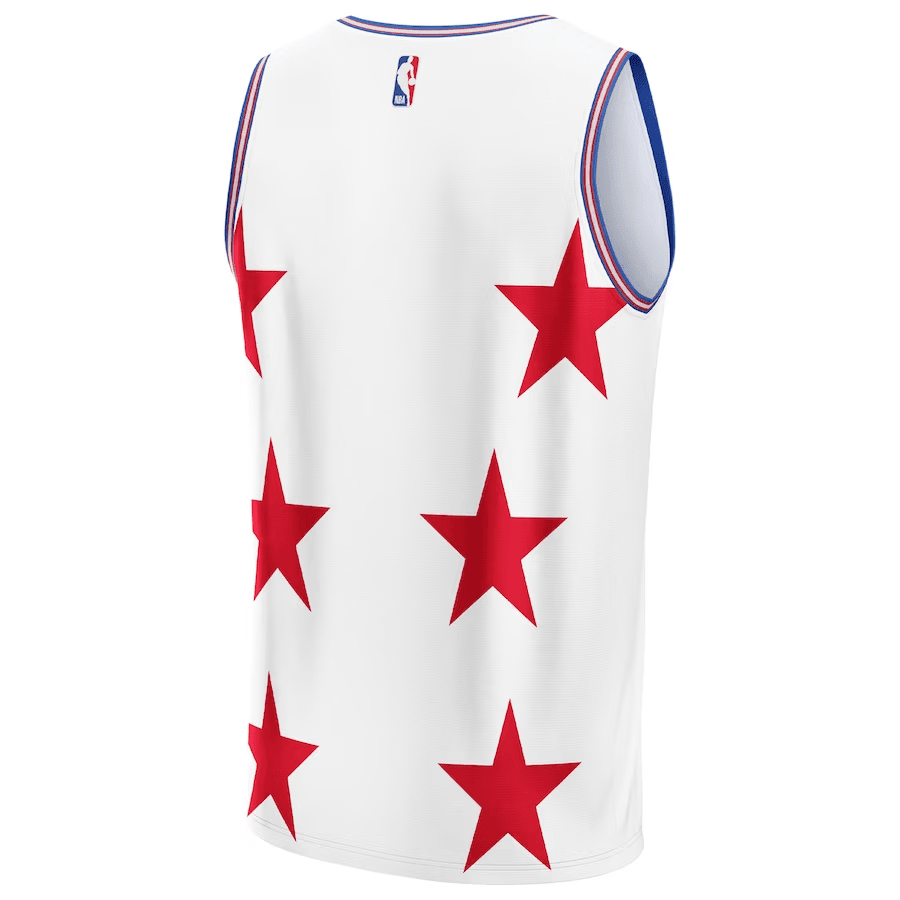 Philadelphia 76ers KidSuper Studio Unisex Hometown White NBA Jersey Unisex