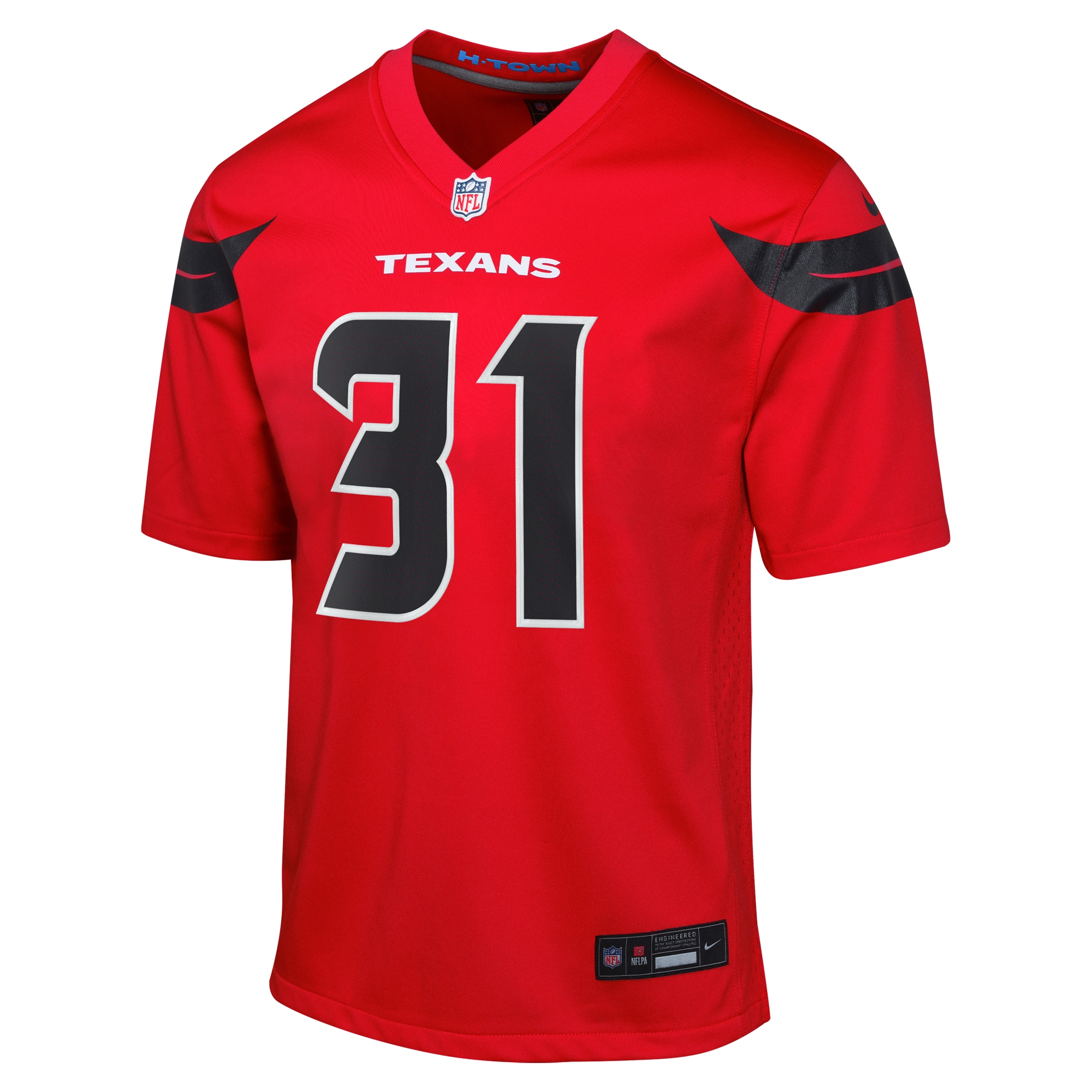 Houston Texans Dameon Pierce Red Alternate Game NFL Jersey Youth