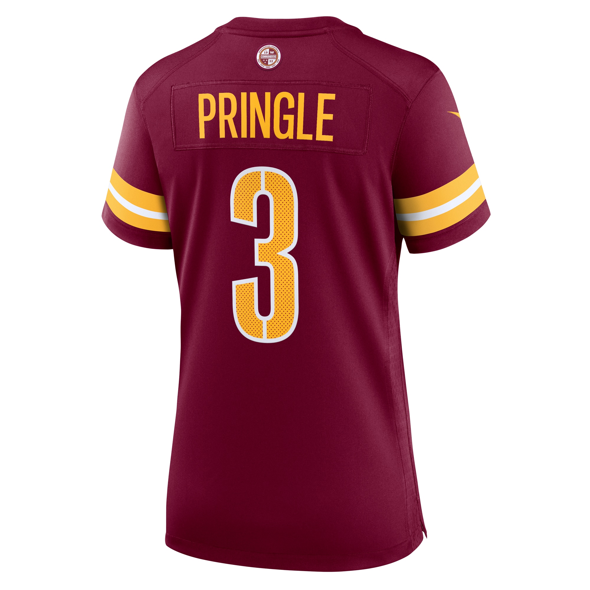 Washington Commanders Byron Pringle Burgundy Game NFL Jersey Women's