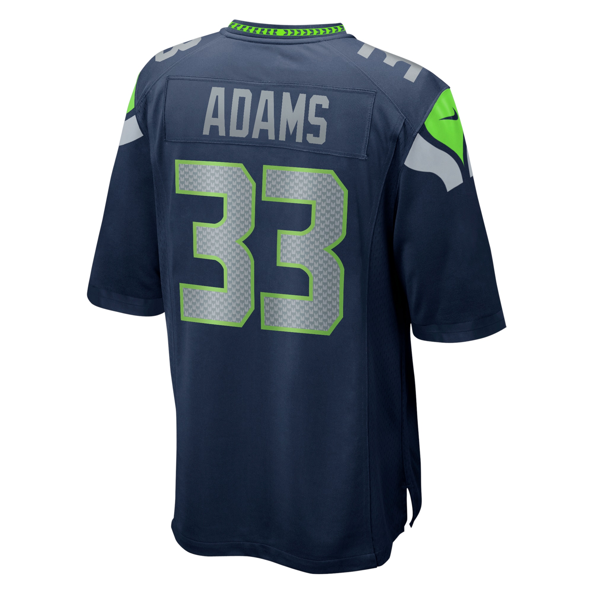 Seattle Seahawks Jamal Adams College Navy Game Team NFL Jersey Men's
