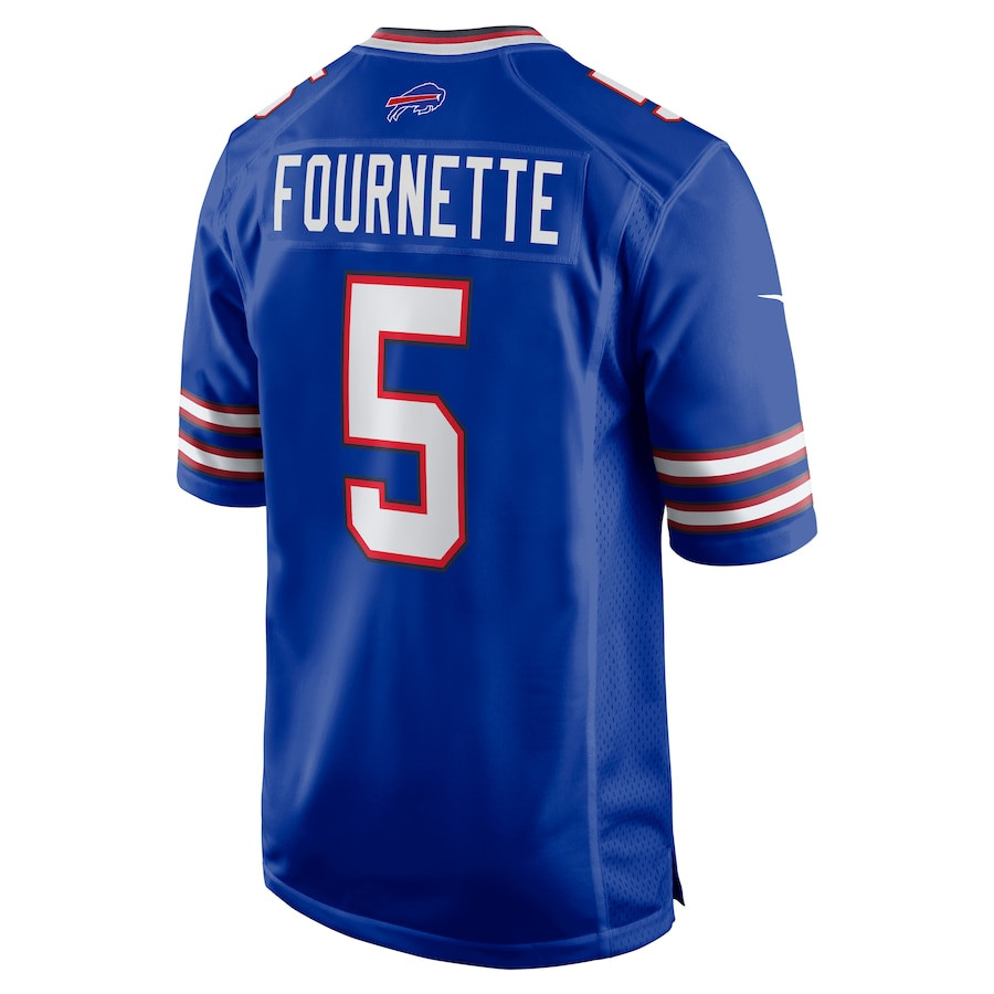 Leonard Fournette 5 Buffalo Bills Game Royal NFL Jersey Men's