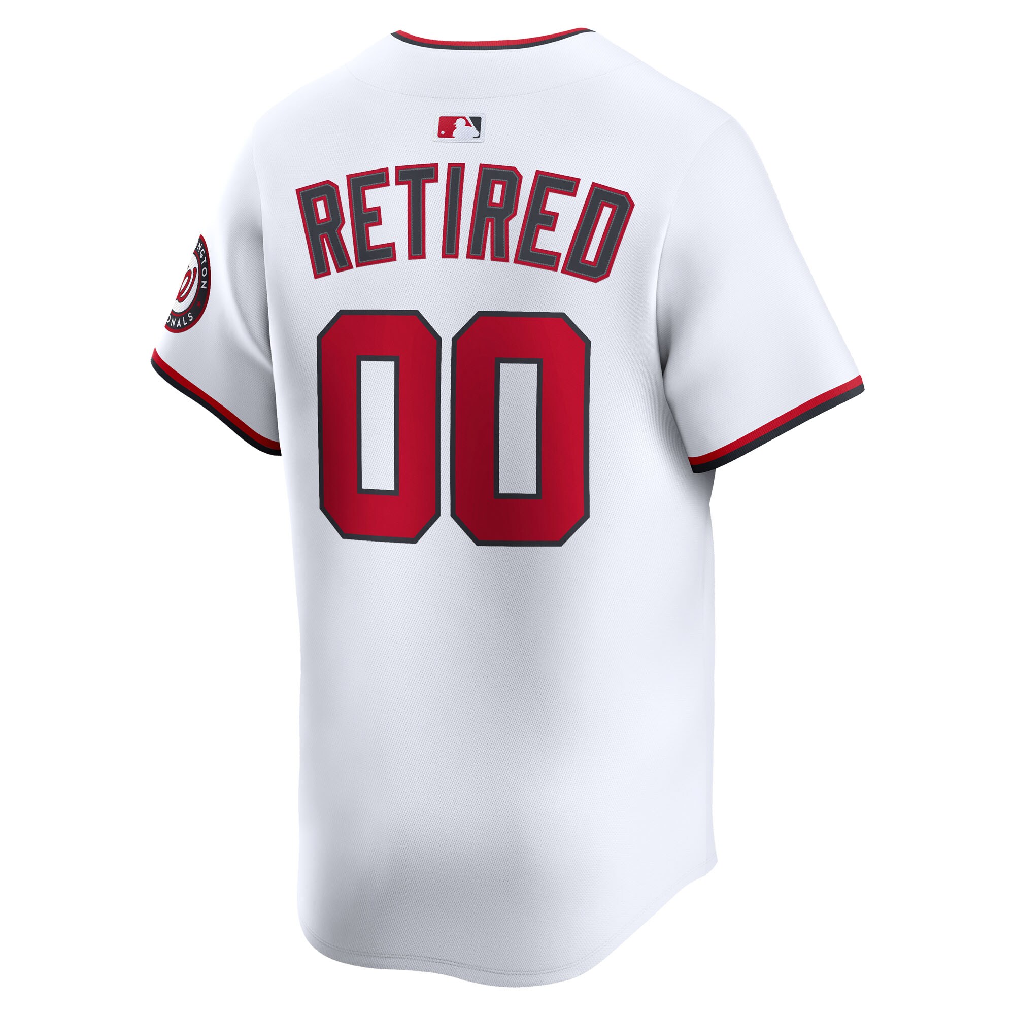 Washington Nationals White Home Limited Pick-A-Player Retired Roster MLB Jersey Men's
