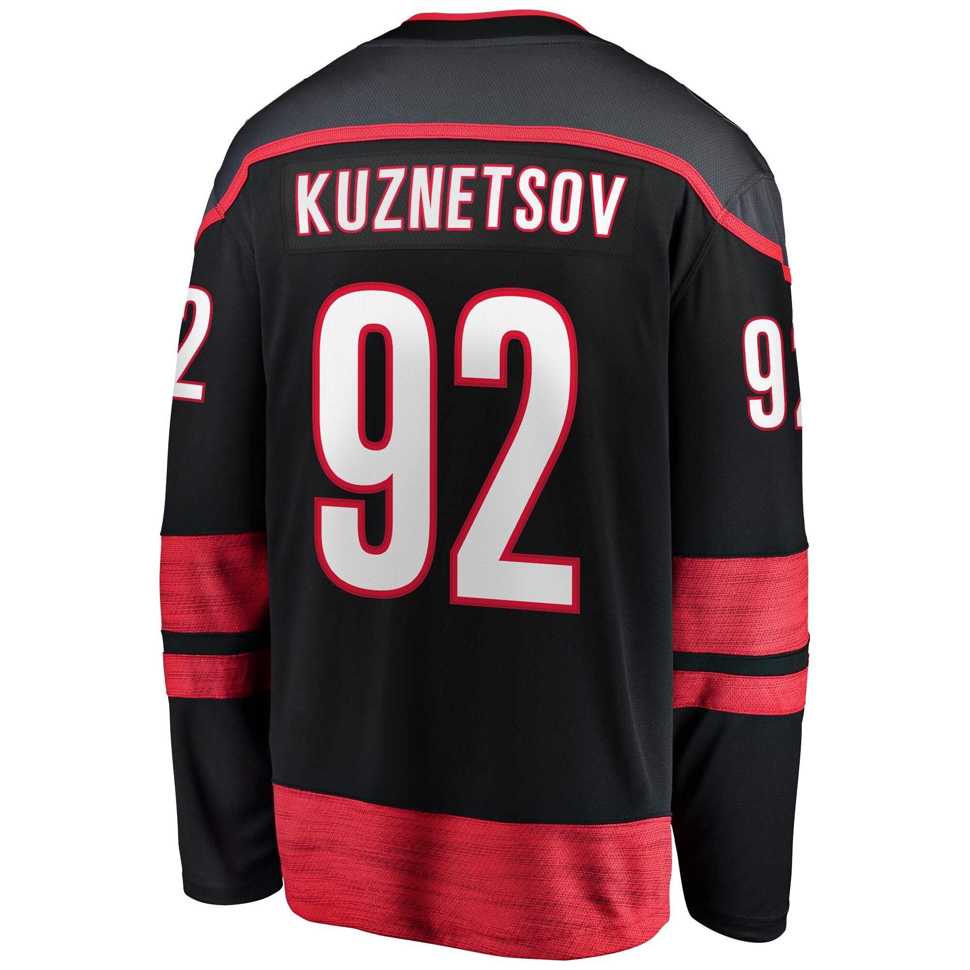 Carolina Hurricanes Evgeny Kuznetsov Black Home Breakaway NHL Jersey Men's
