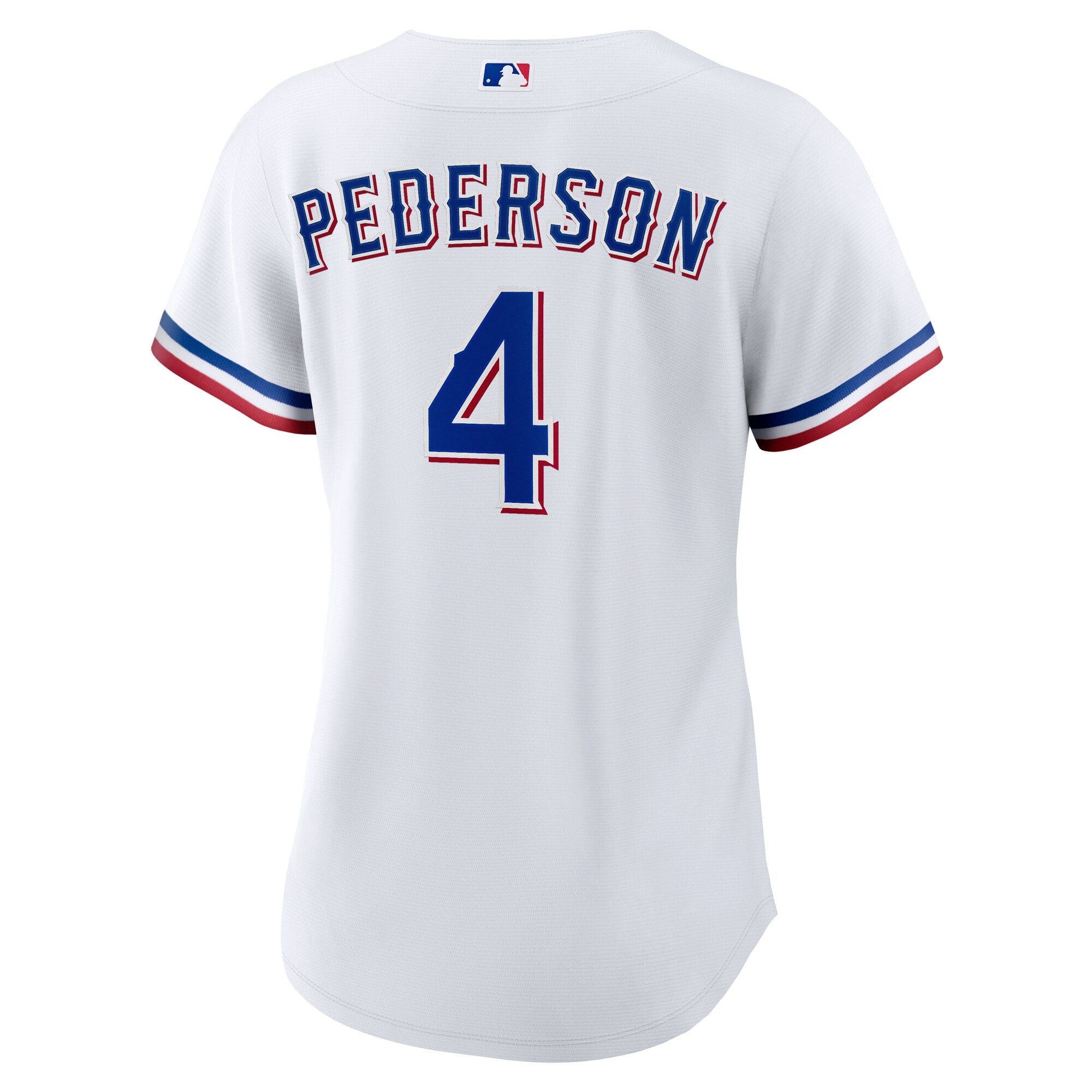 Texas Rangers Joc Pederson White Home MLB Jersey Women's