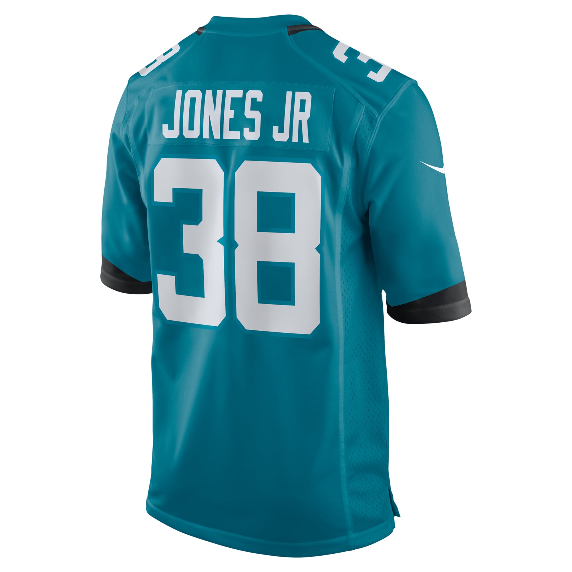 Jacksonville Jaguars Velus Jones Jr. Teal Team Game NFL Jersey Men's