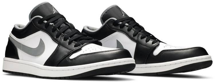Air Jordan 1 Low Black Medium Grey 553558-040