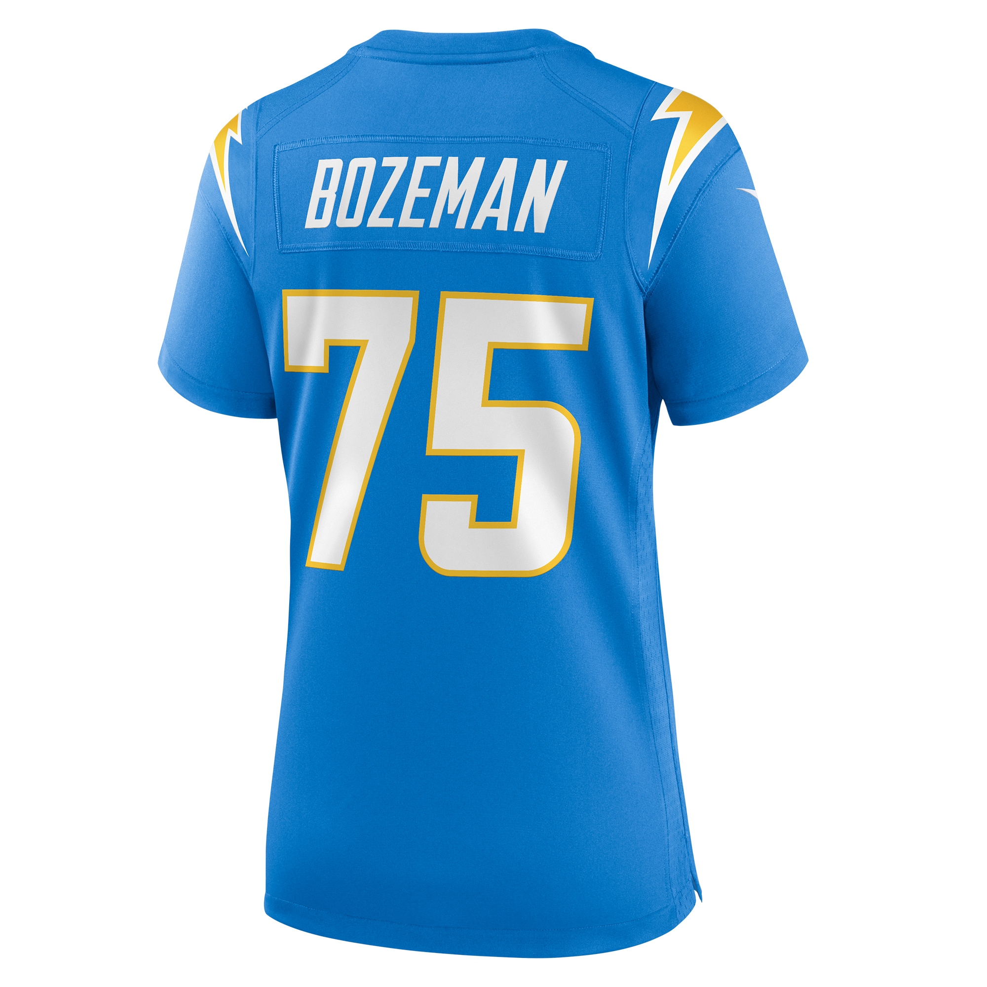 Los Angeles Chargers Bradley Bozeman Powder Blue Game NFL Jersey Women's