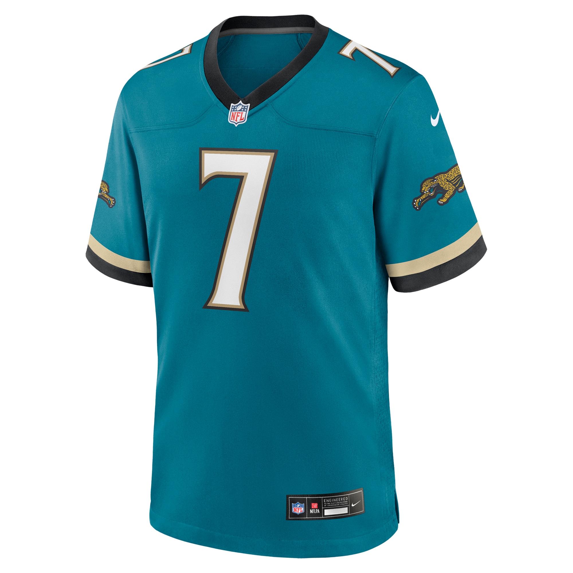 Jacksonville Jaguars Brian Thomas Jr. Teal Prowler Throwback Player Game NFL Jersey Men's