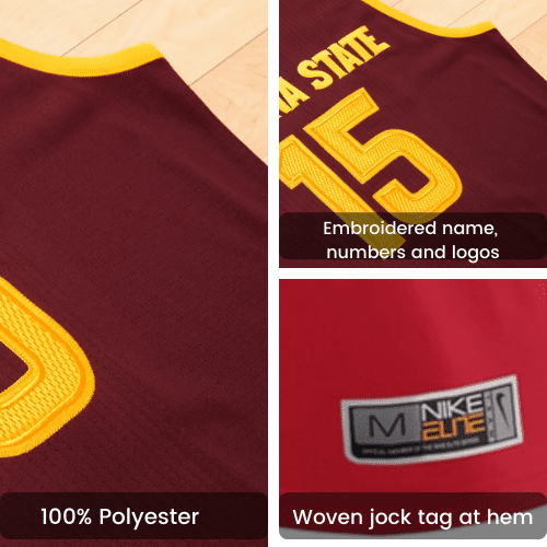 0 Luguentz Dort Maroon Arizona State Sun Devils NCAA Jersey Men's