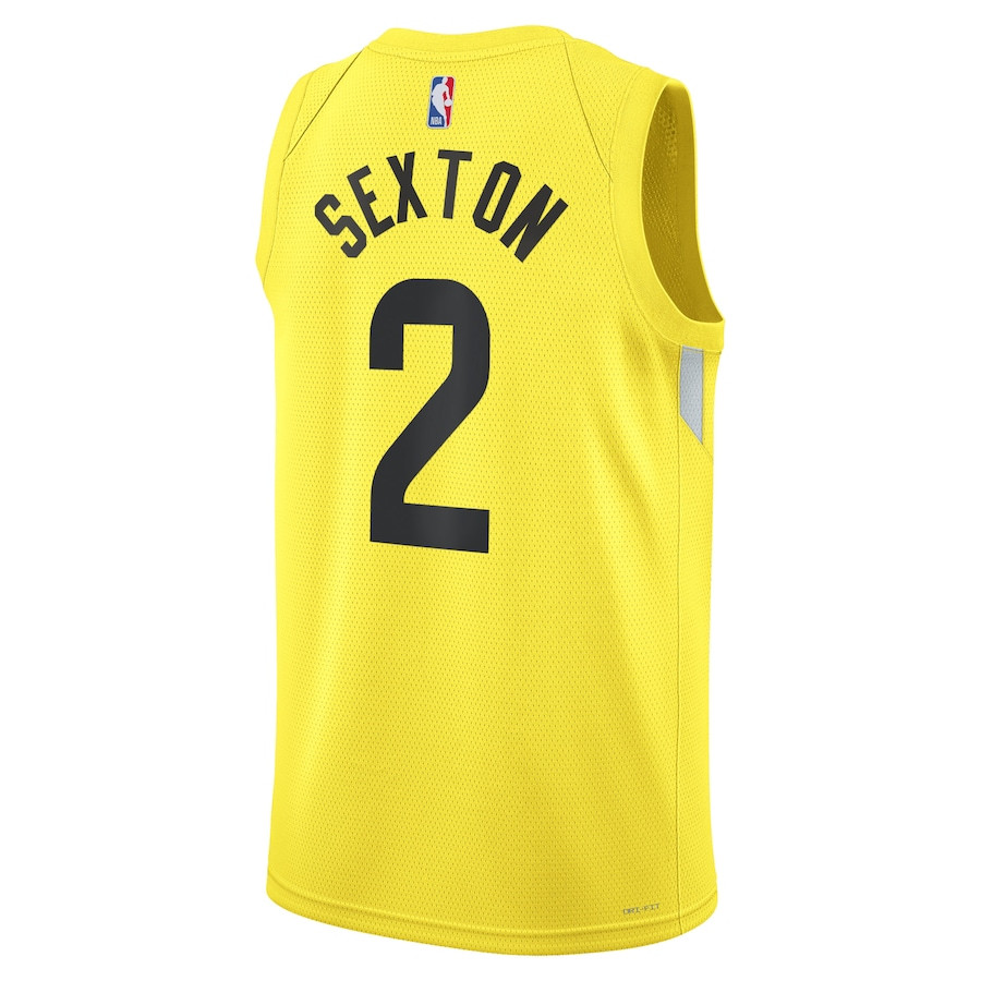 Colin Sexton 2 Utah Jazz Unisex Swingman Icon Edition Gold NBA Jersey Unisex