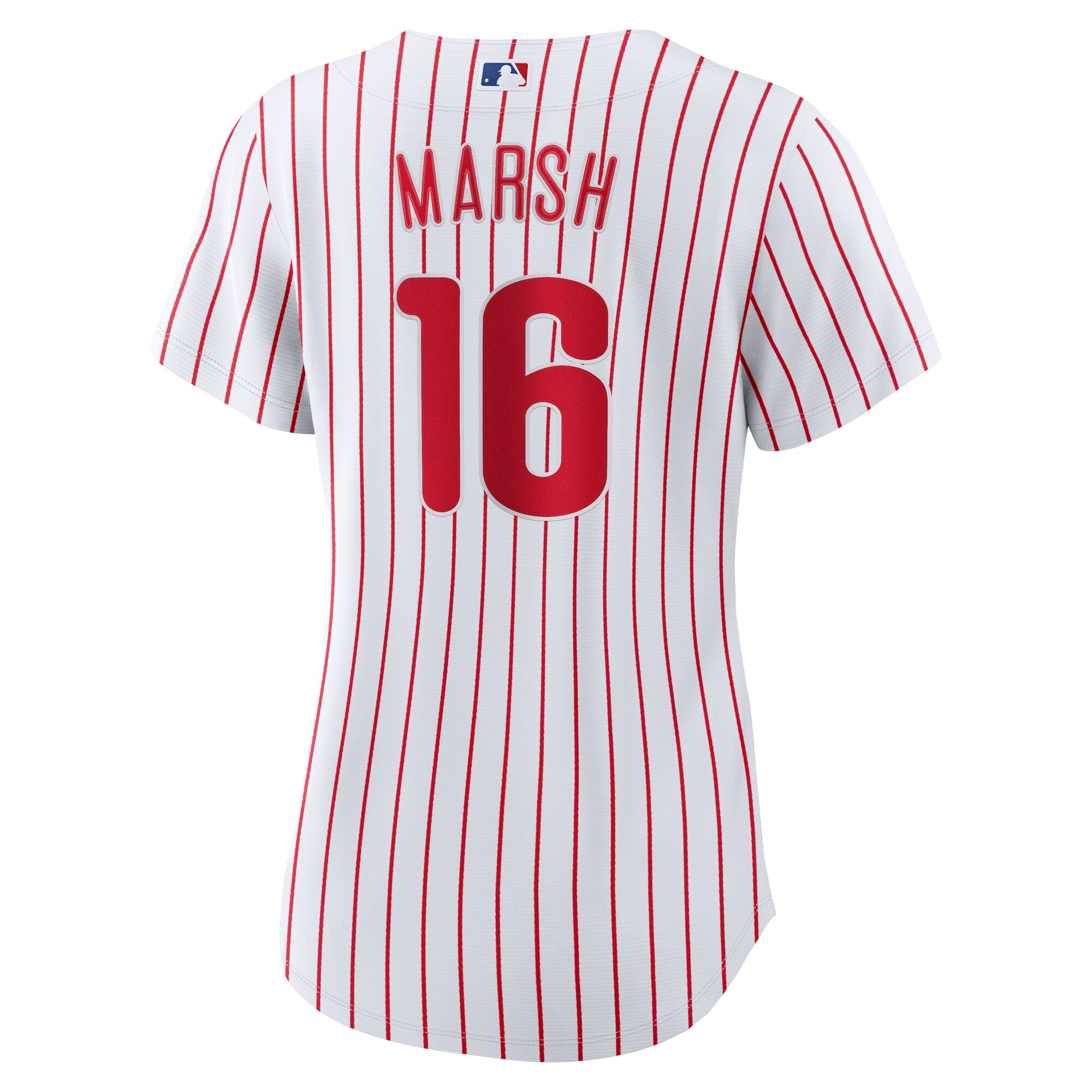 Philadelphia Phillies Brandon Marsh White Home MLB Jersey Women's