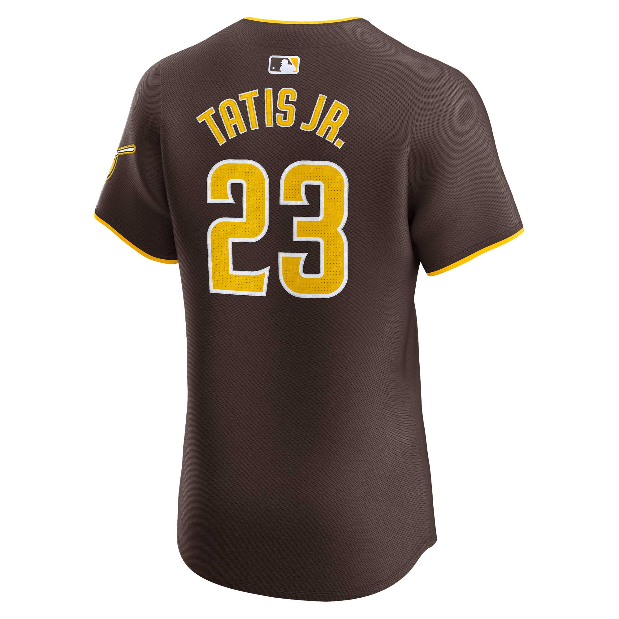 San Diego Padres Fernando Tatis Jr. Brown Road Elite Player MLB Jersey Men's