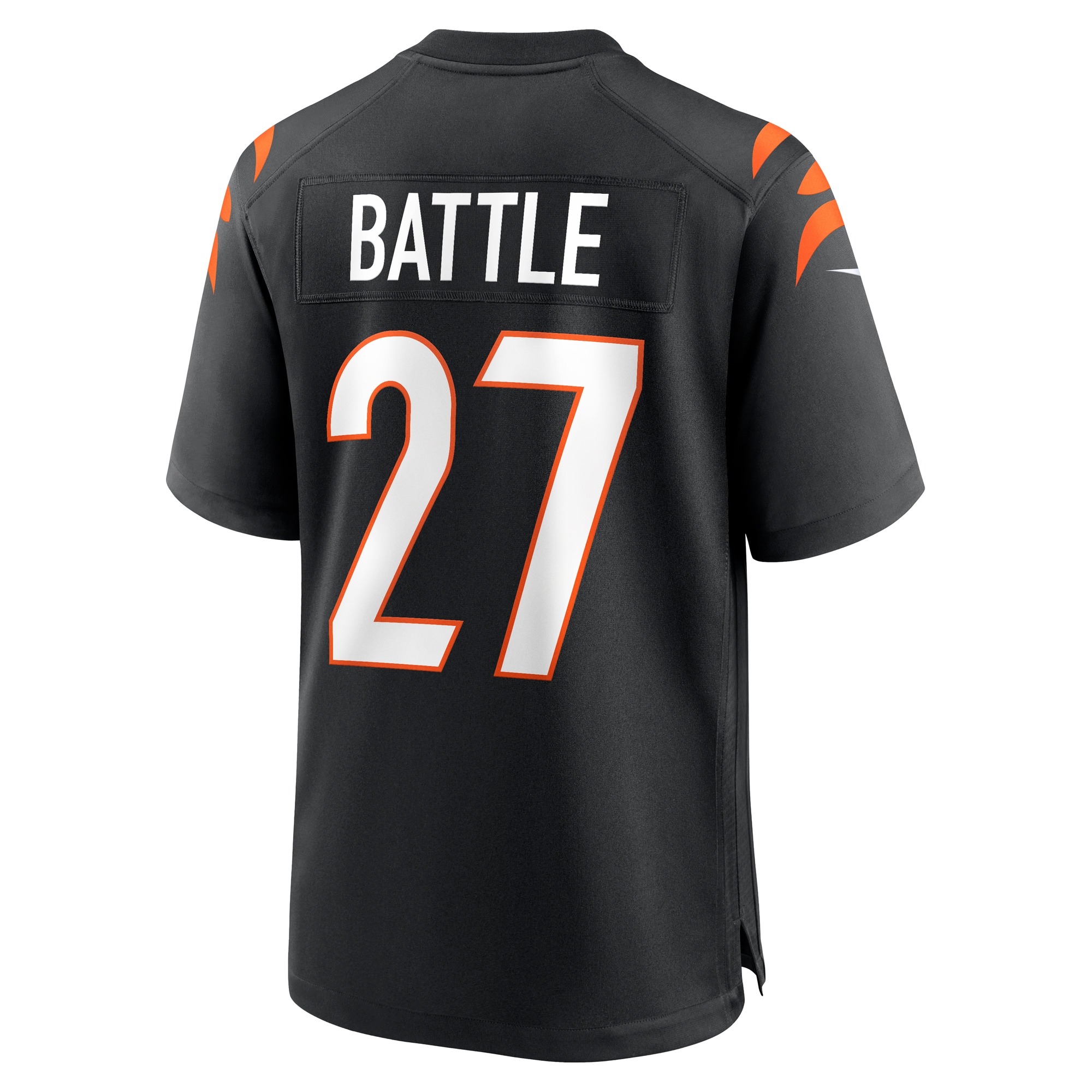 Cincinnati Bengals Battle Black Team Game NFL Jersey Men's