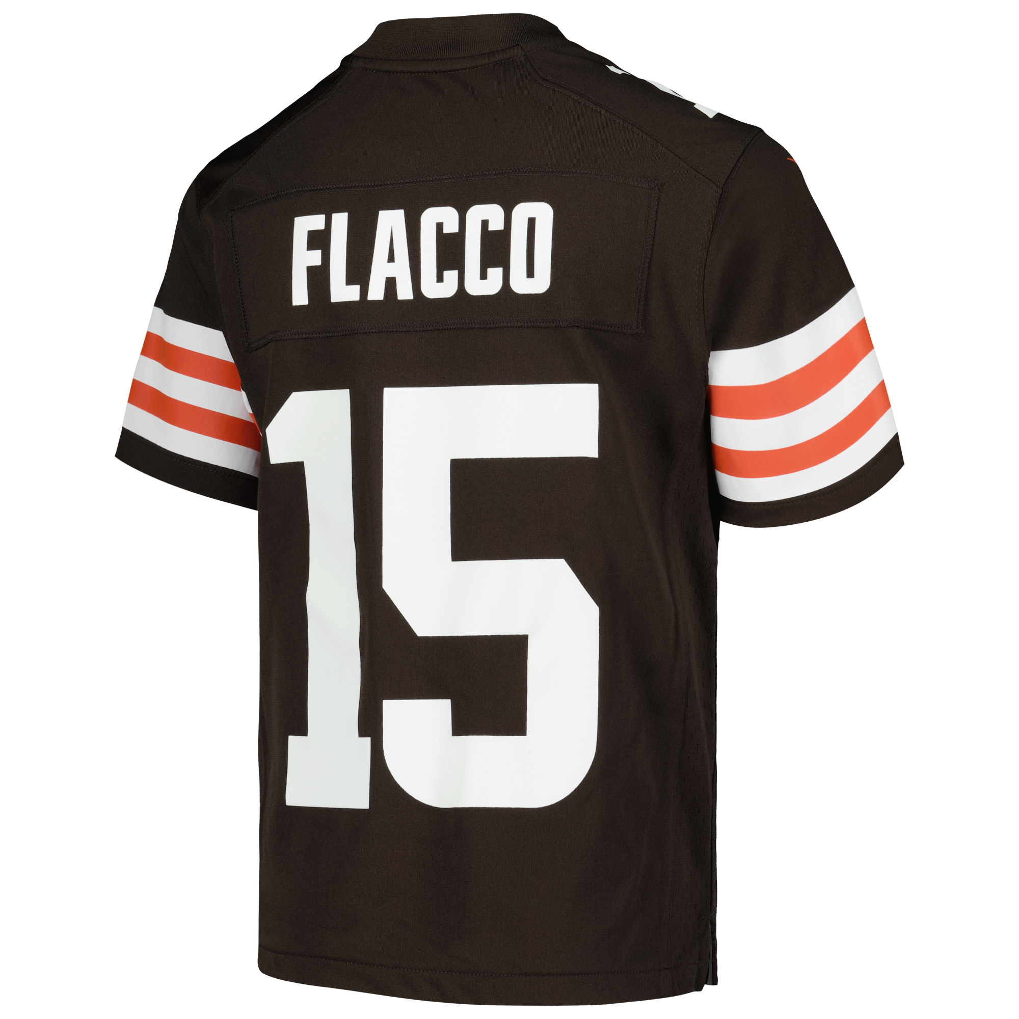 Cleveland Browns Joe Flacco Brown Game NFL Jersey Youth