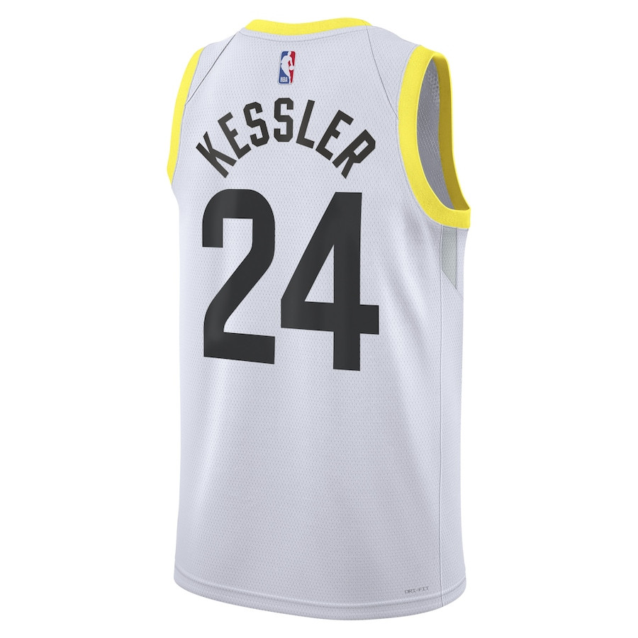Walker Kessler 24 Utah Jazz Unisex Swingman Association Editio White NBA Jersey Unisex