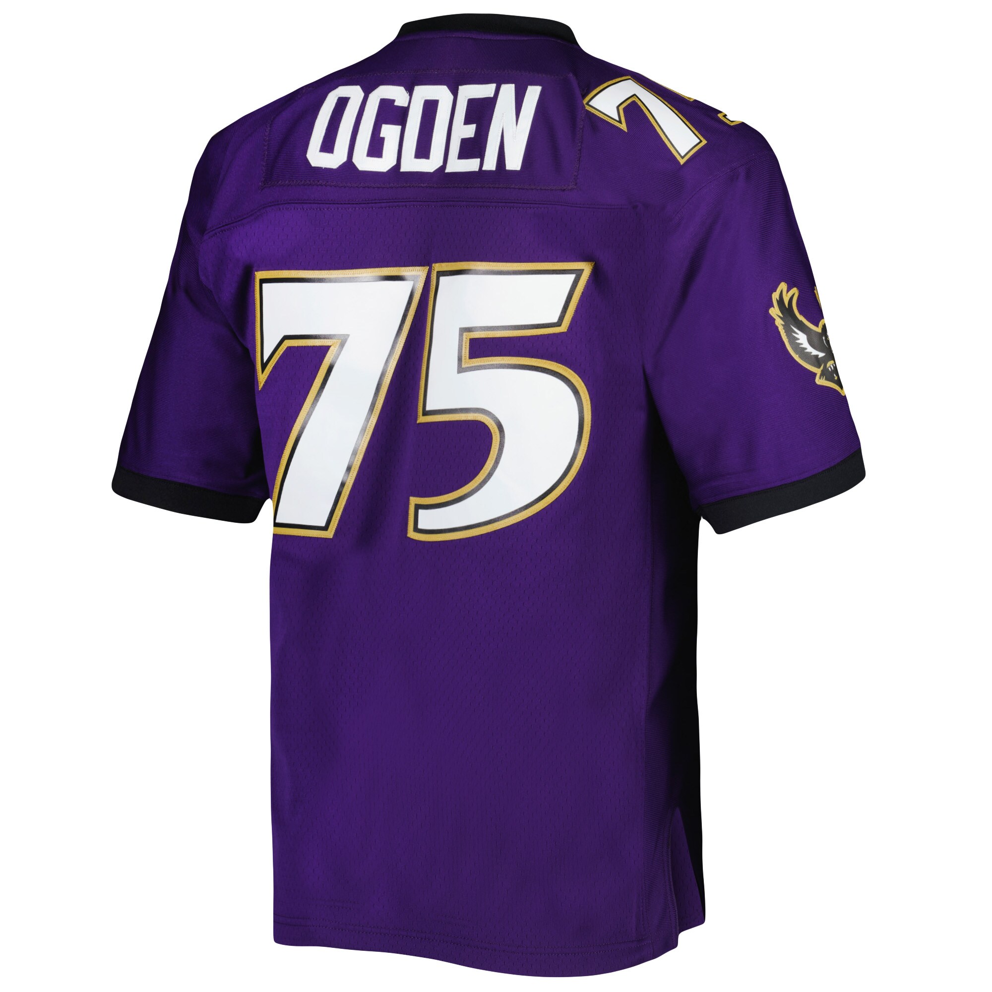 Baltimore Ravens Jonathan Ogden Mitchell Ness Purple Legacy NFL Jersey Men's