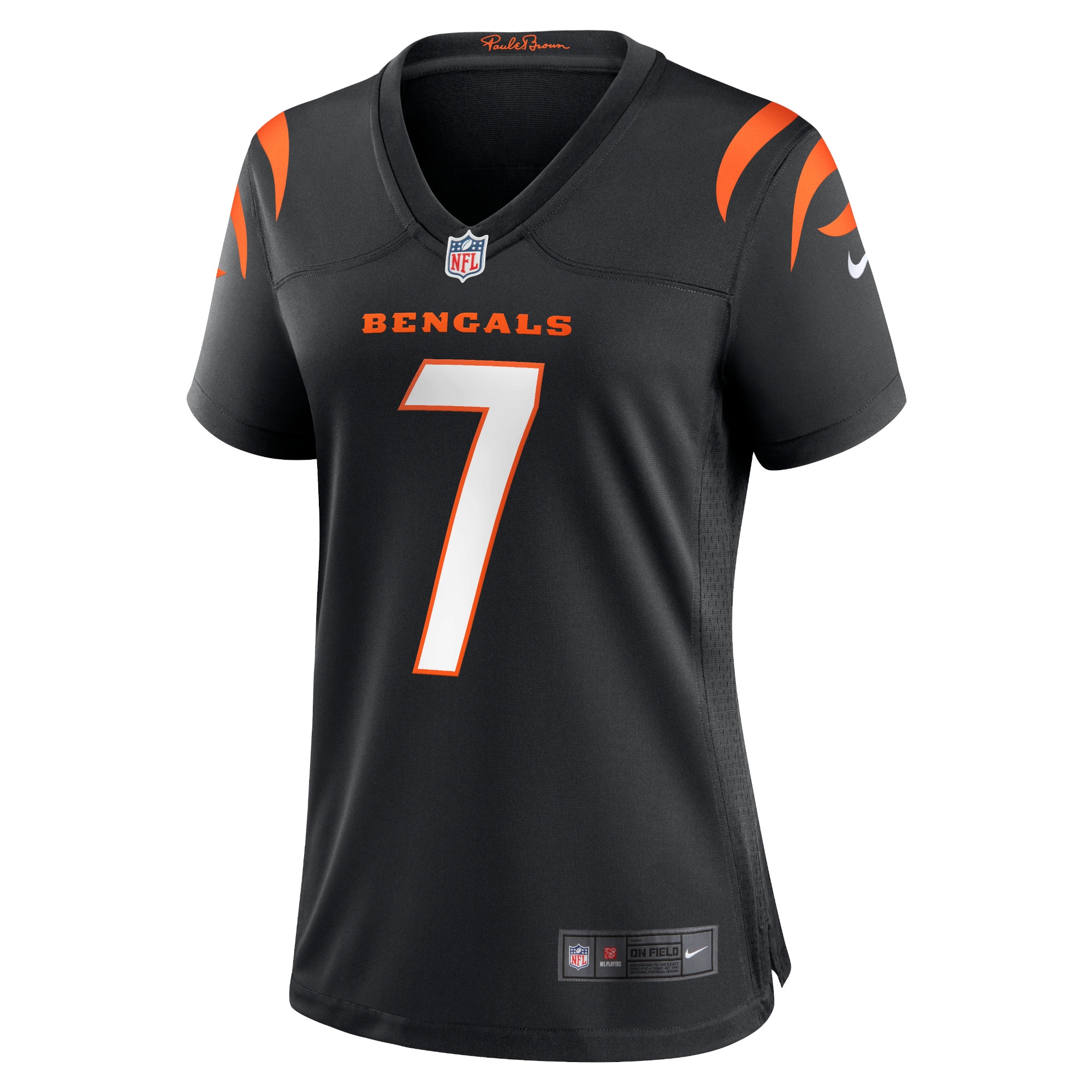 Cincinnati Bengals Boomer Esiason Black Retired Player NFL Jersey Women's