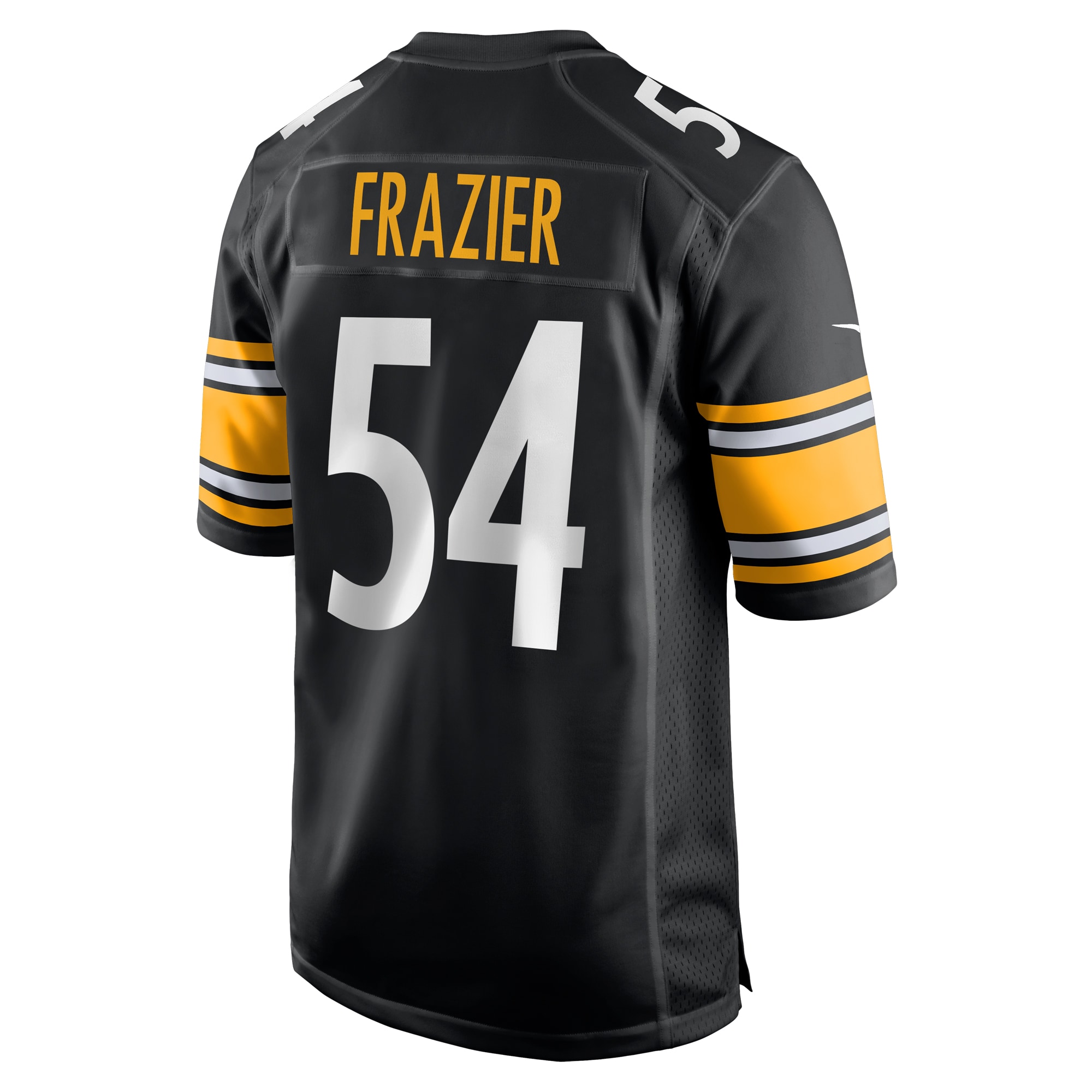Pittsburgh Steelers Zach Frazier Black Game NFL Jersey Men's