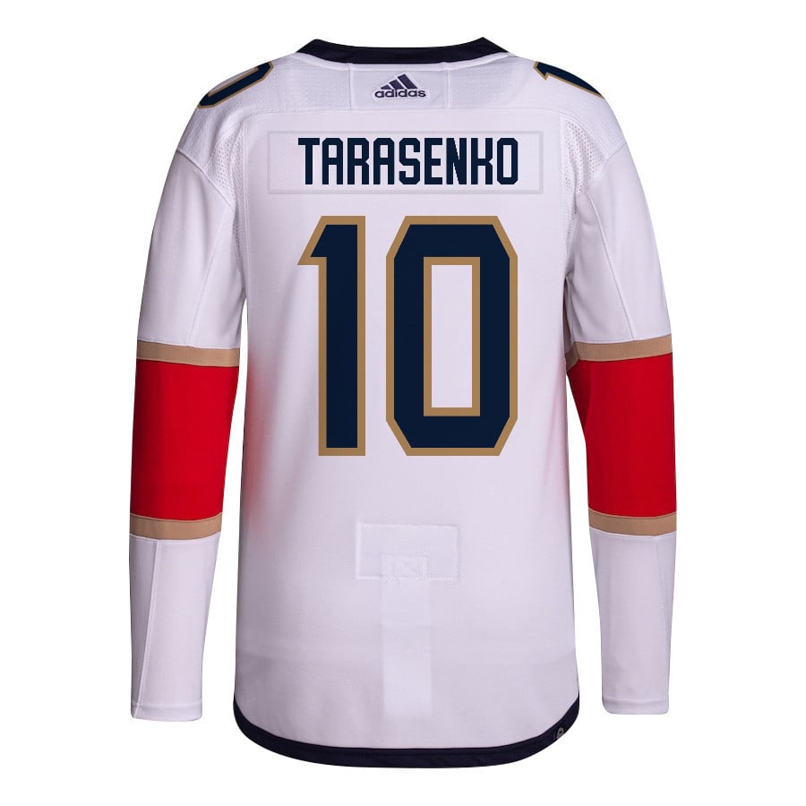 Vladimir Tarasenko 10 Florida Panthers 2024 STANLEY CUP Final Away Breakaway White NHL Jersey Men's
