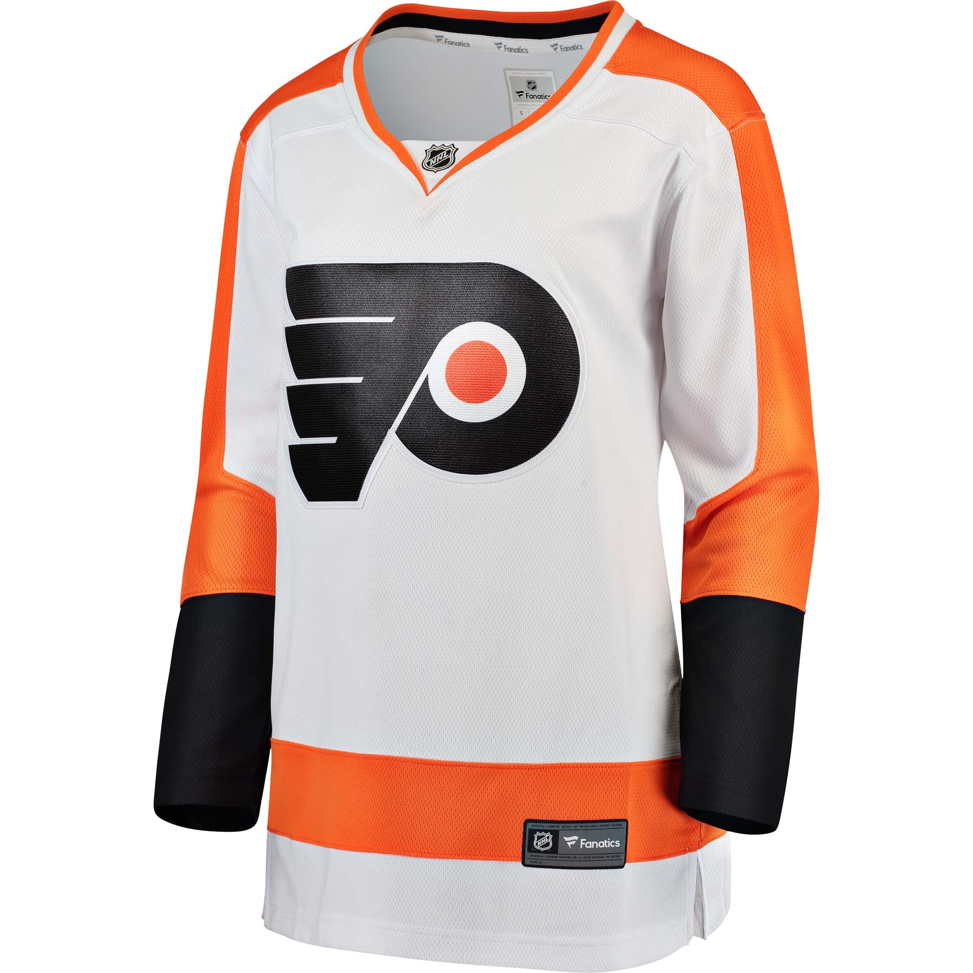 Philadelphia Flyers White Away Breakaway NHL Jersey Women's