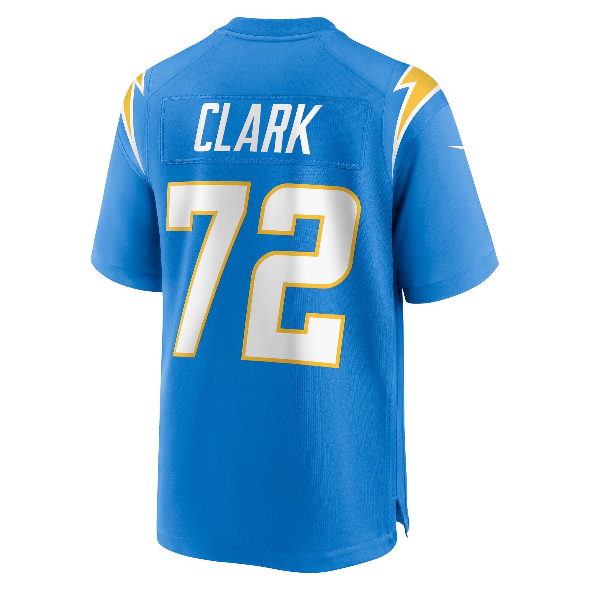 Los Angeles Chargers Jerrod Clark Powder Blue Team Game NFL Jersey Men's