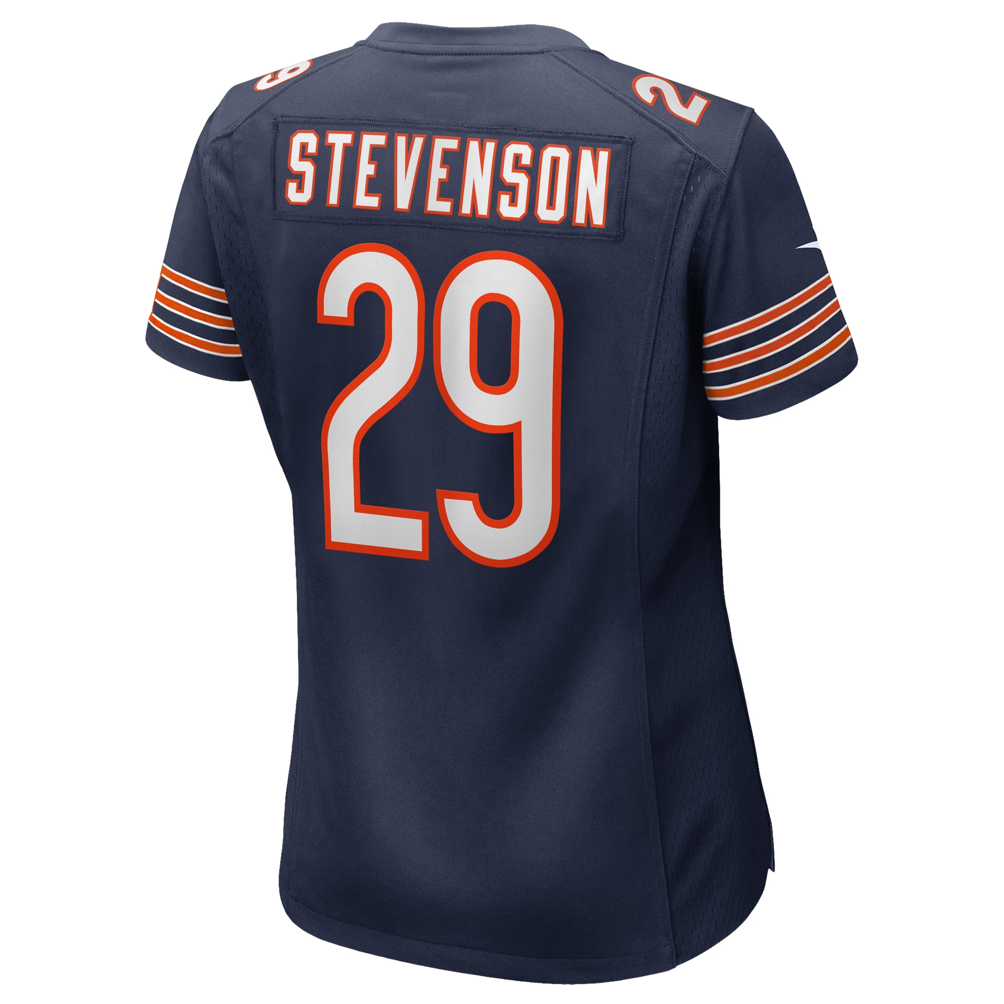 Chicago Bears Tyrique Stevenson Navy Game NFL Jersey Women's