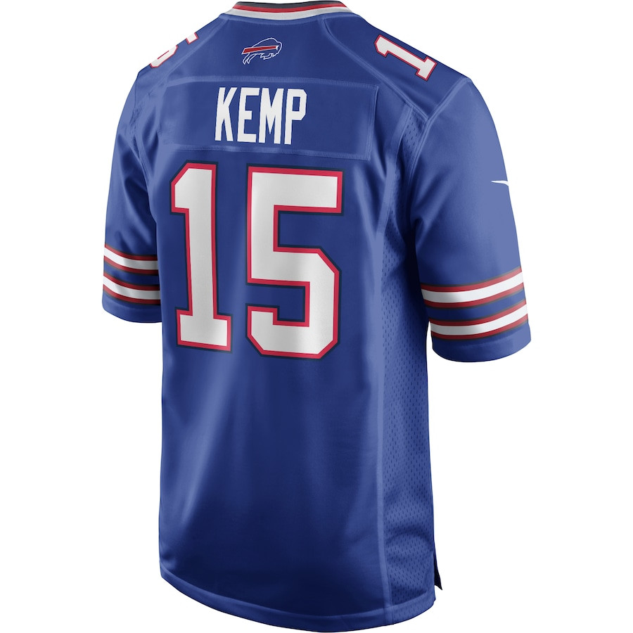 Jack Kemp 15 Buffalo Bills Game Retired Royal NFL Jersey Men's