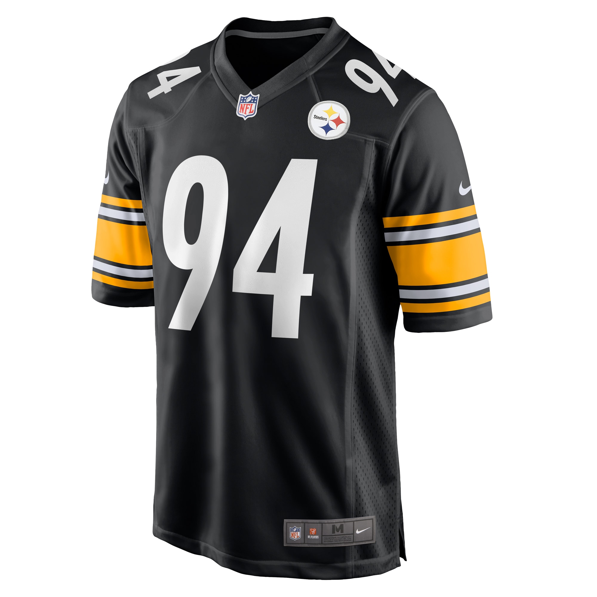 Pittsburgh Steelers Dean Lowry Black Game NFL Jersey Men's