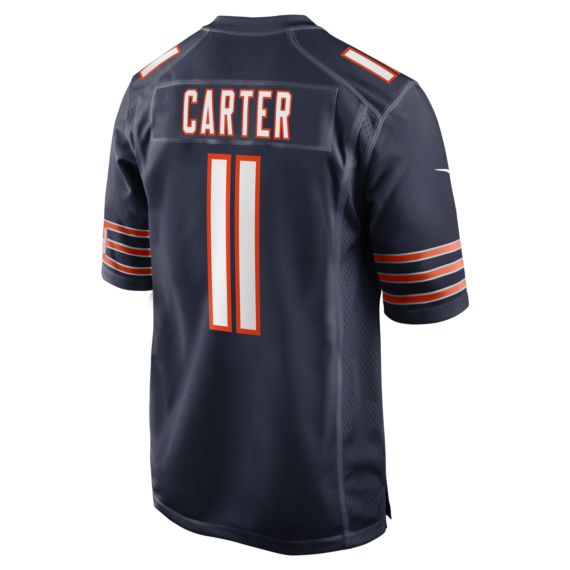 Chicago Bears DeAndre Carter Navy Game NFL Jersey Men's