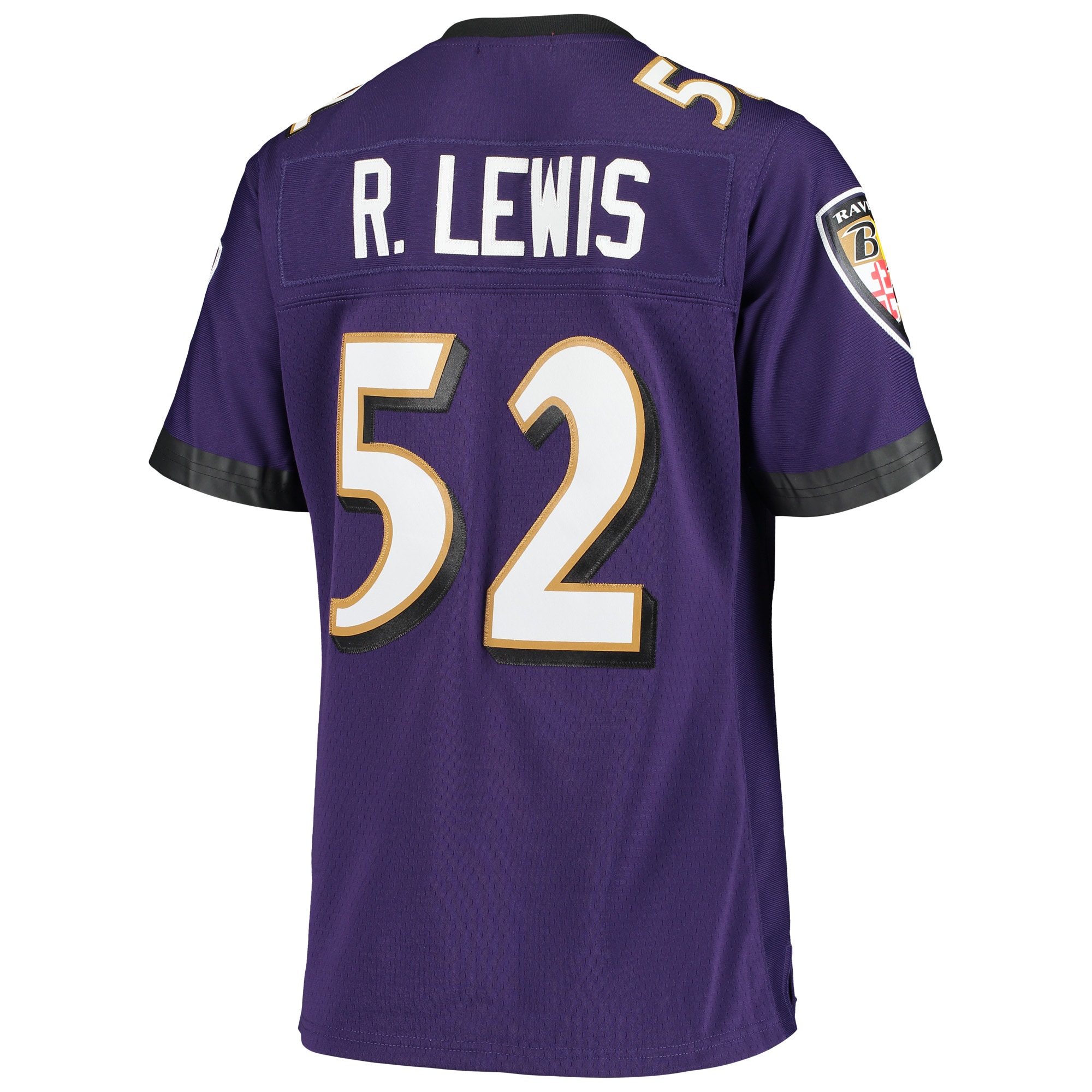 Baltimore Ravens Ray Lewis Mitchell Ness Purple Legacy Team NFL Jersey Women's